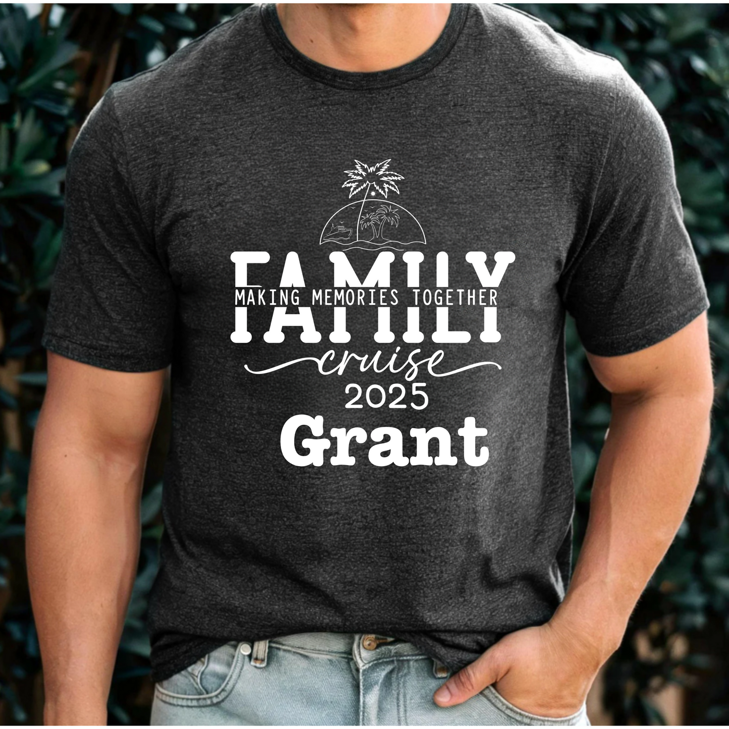 Customized Family Cruise 2025 T-Shirt