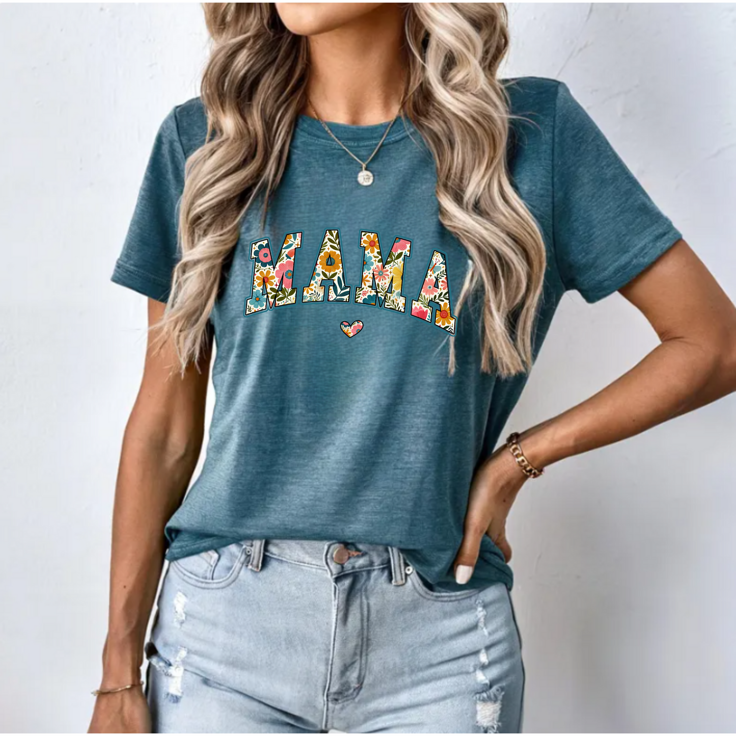 Floral 'Mama' Unisex Tee