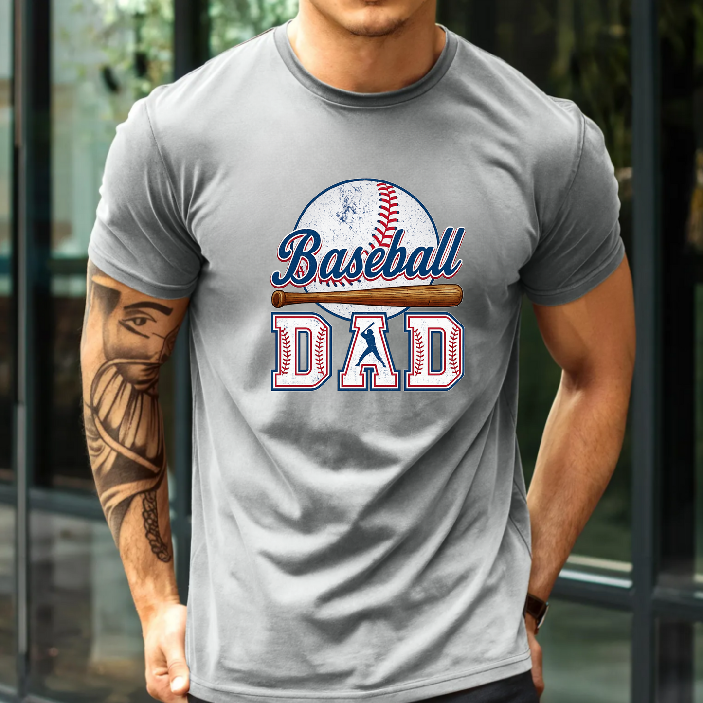 Baseball Dad Unisex Tee