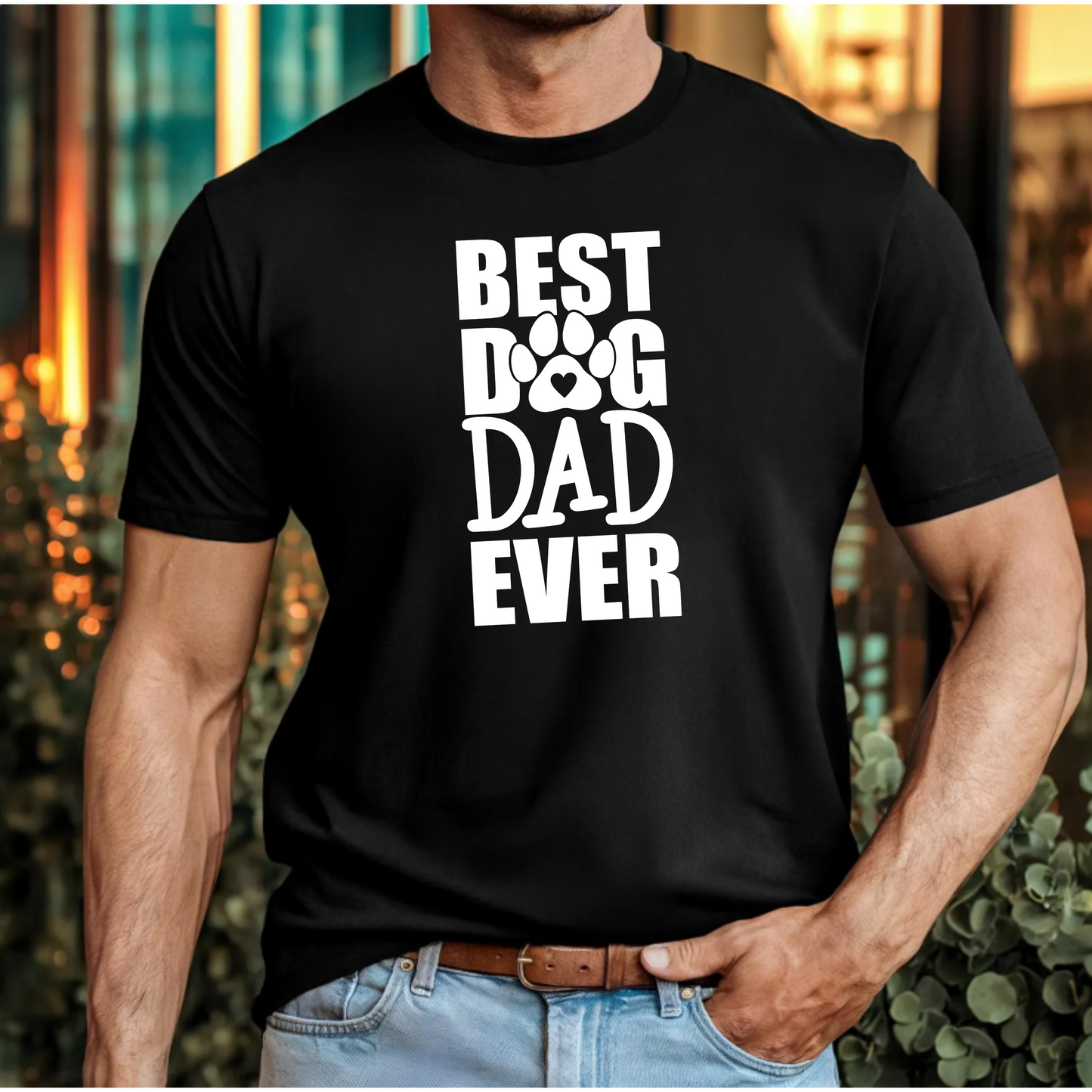 Best Dog Dad Tee