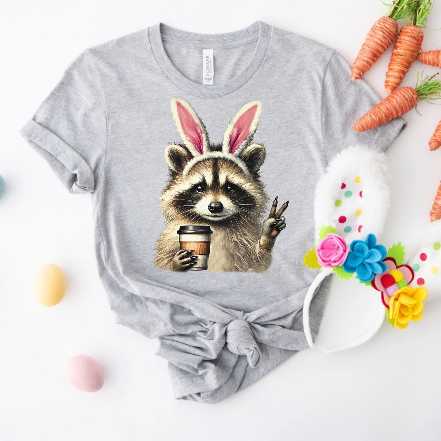 Easter Raccoon Tee