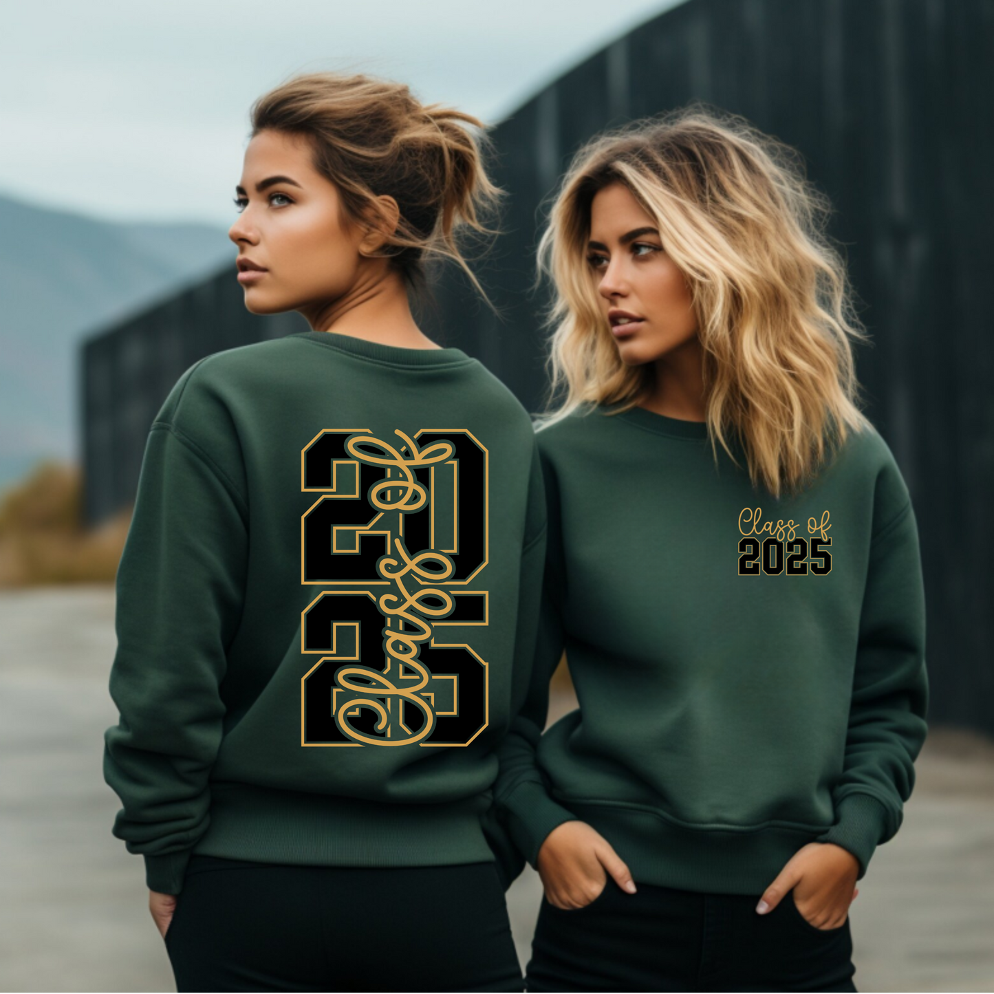 Crewneck Sweatshirt Class of 2025 Graduation Gift