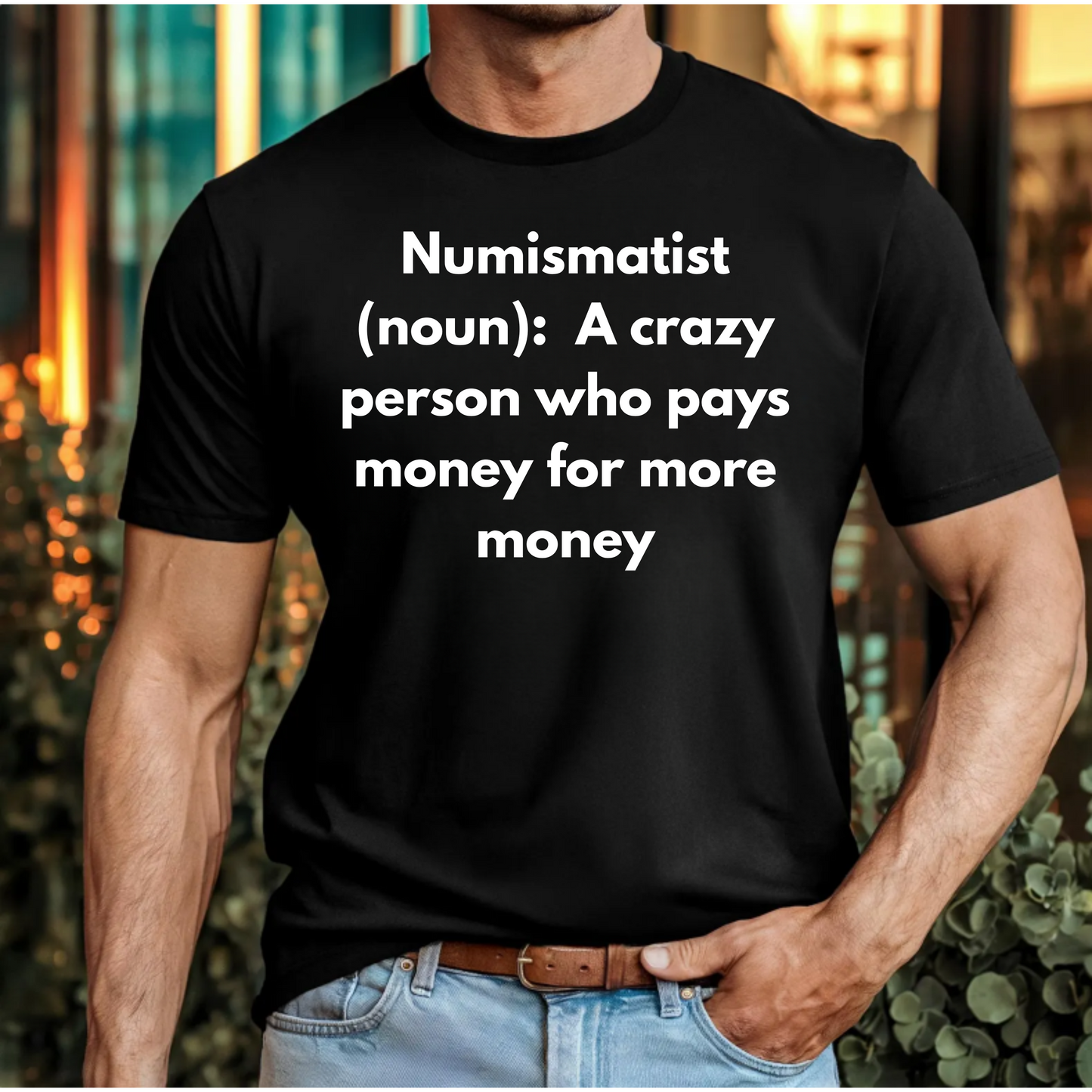 Numismatist Tee - Unisex Jersey Short Sleeve