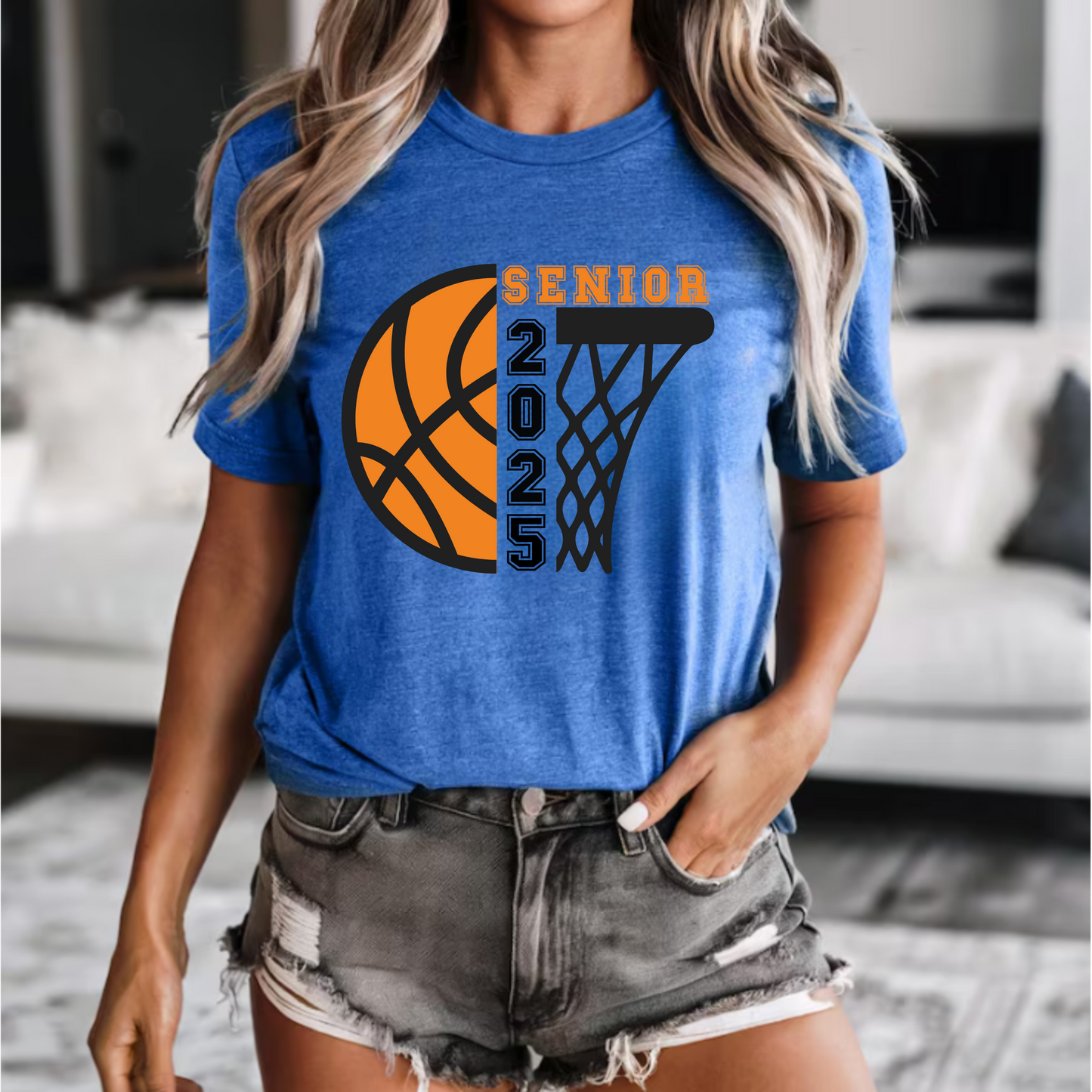 Basketball senior 2025 png digital download