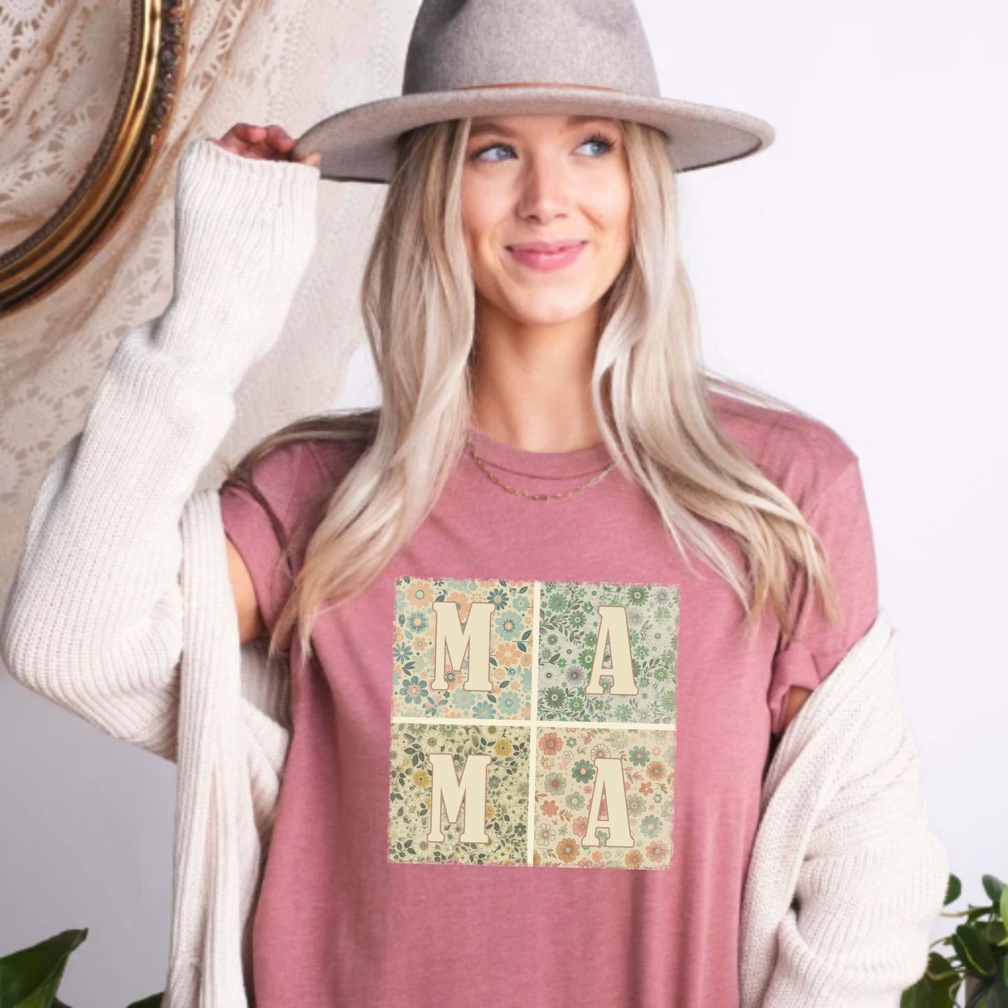 Floral mama png