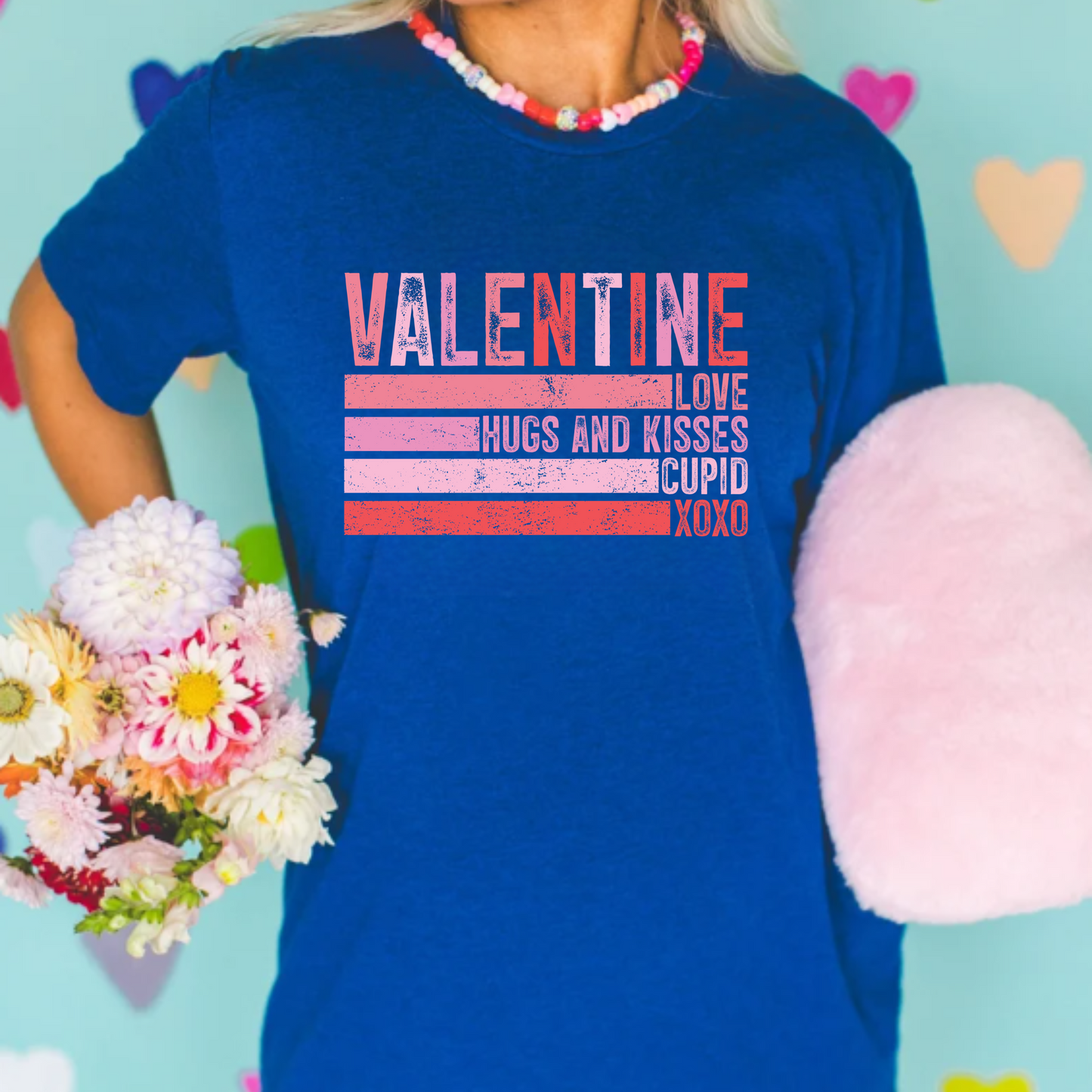 Valentine Love XOXO Cupid Unisex Tee