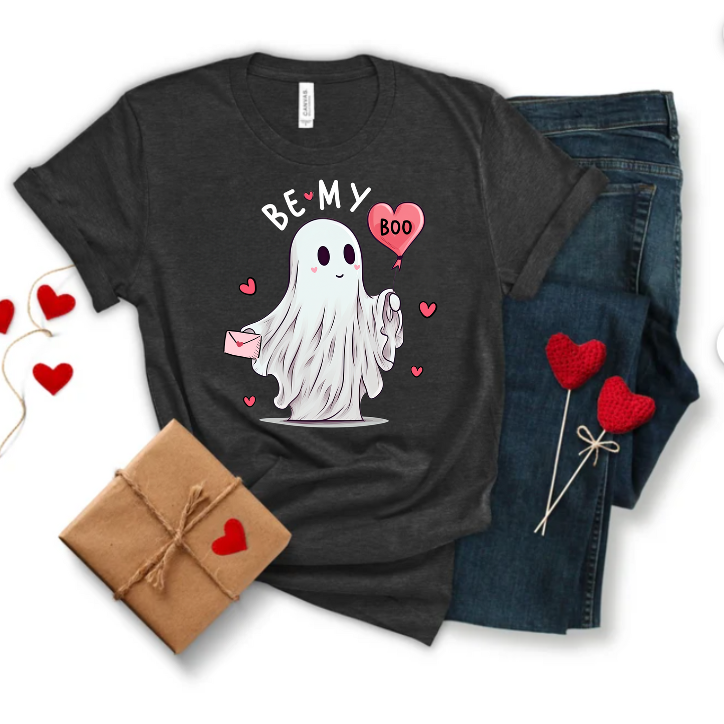 Be my boo Valentines Day T-shirt