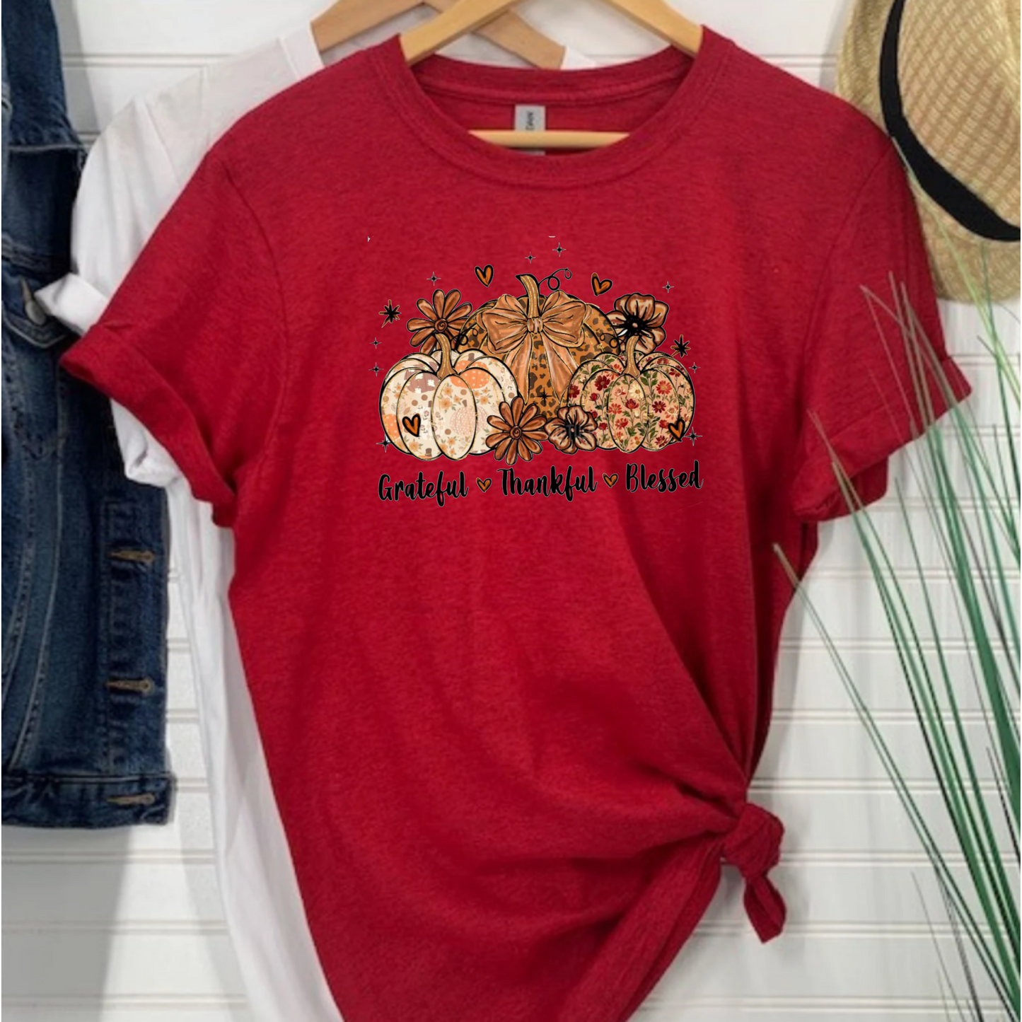 Grateful Thankful Blessed T-Shirt