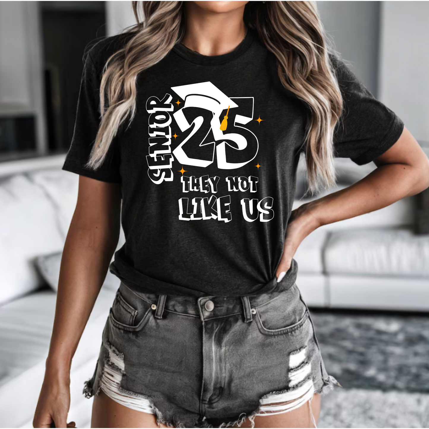 Senior '25, they not like us t-shirt