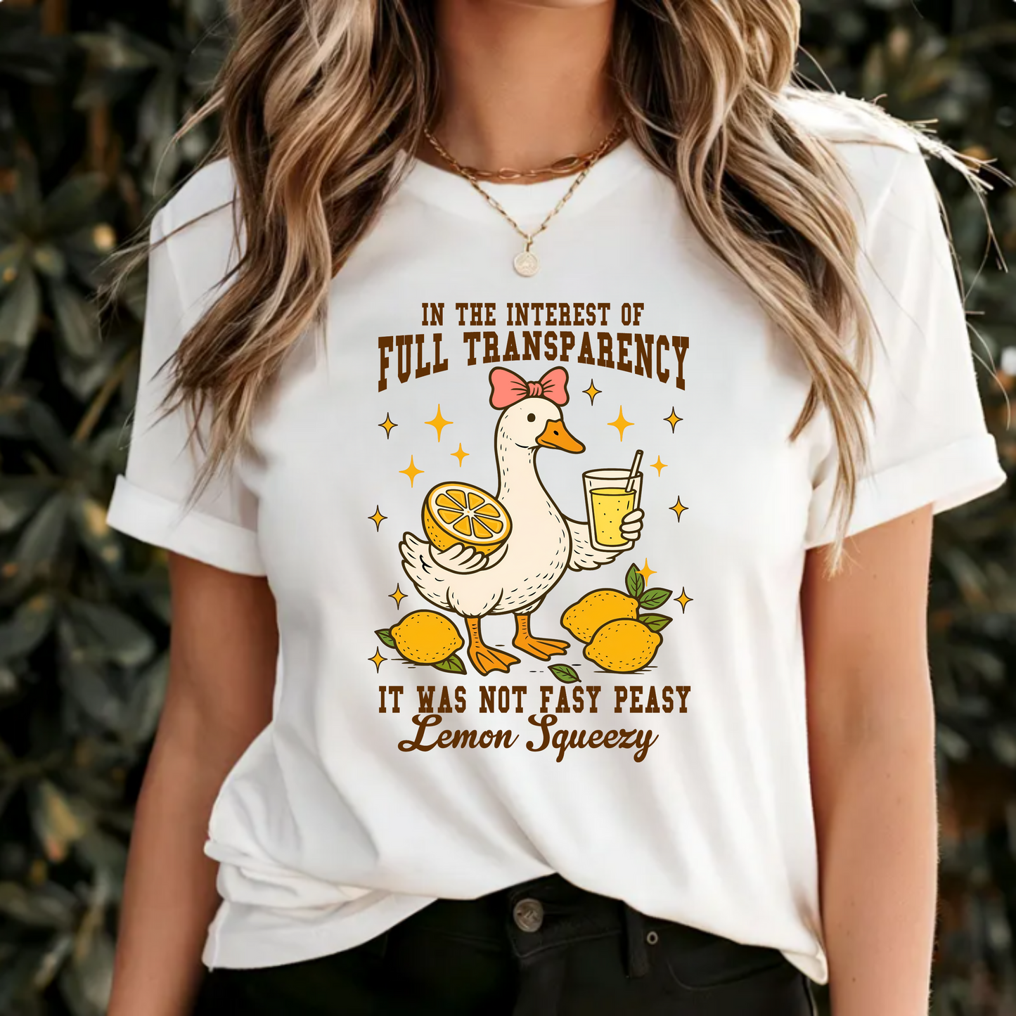 T-Shirt 'full transparency' Unisex Tee