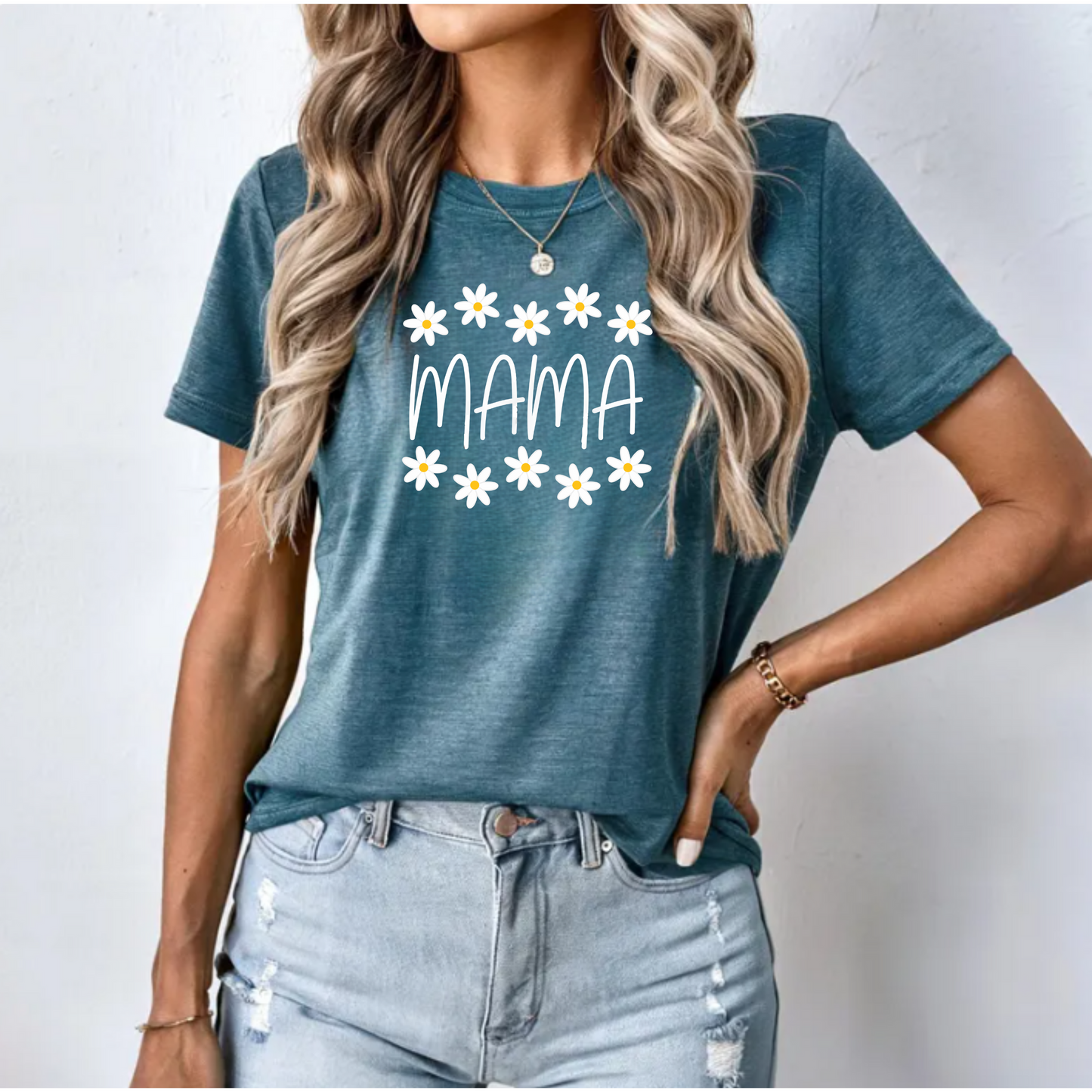 Floral Mama Tee - Unisex Jersey Short Sleeve