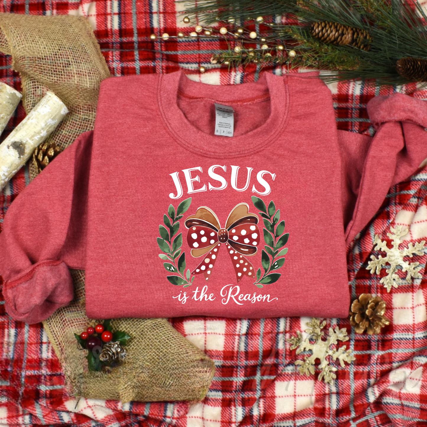 Religious Sweatshirt - Jesus is the Reason