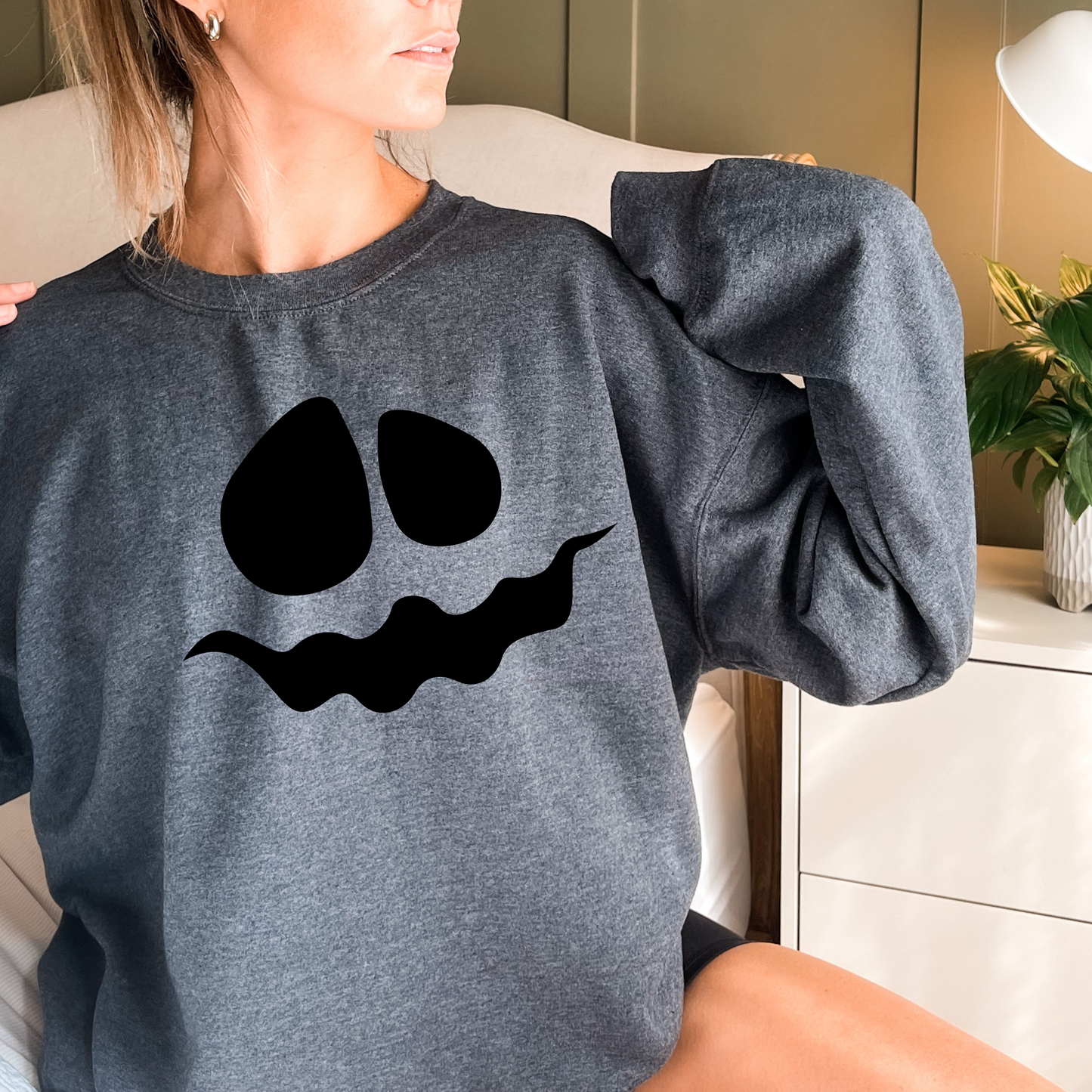 Pumpkin Face Sweatshirt