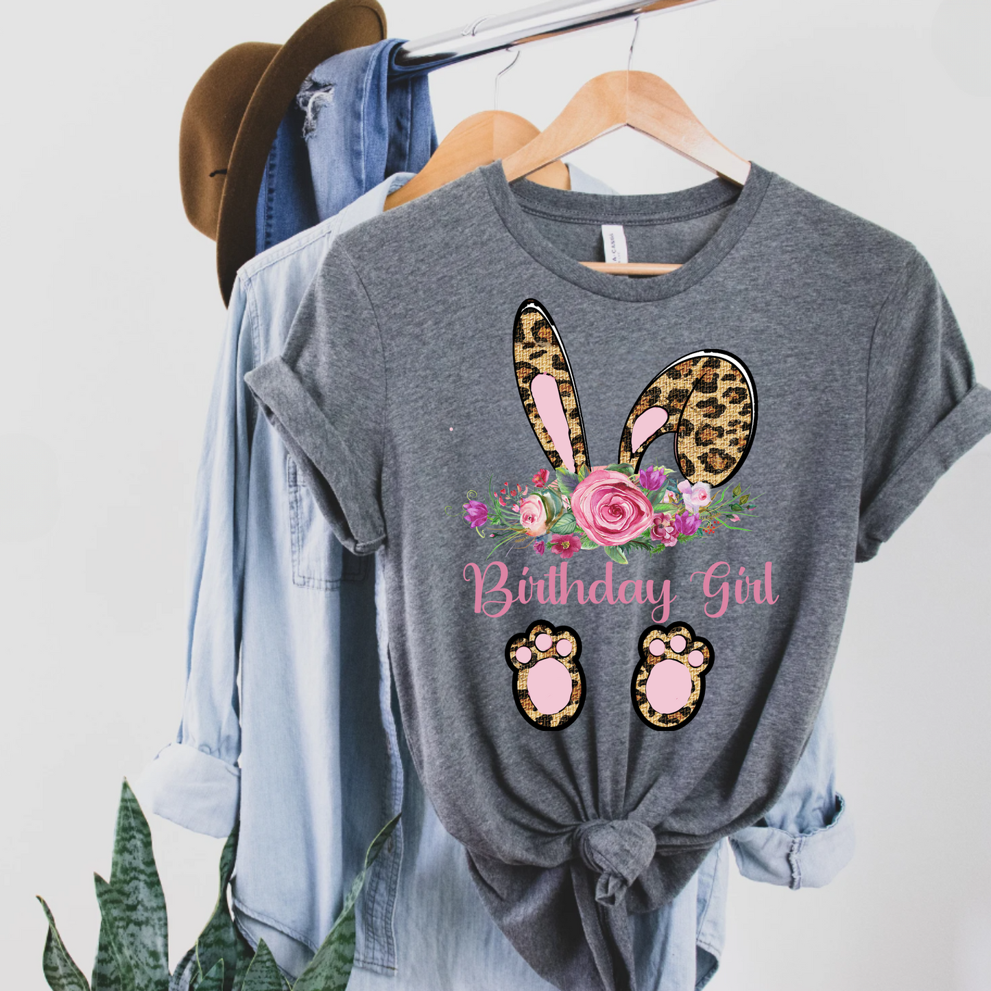 Easter Birthday Girl Tee