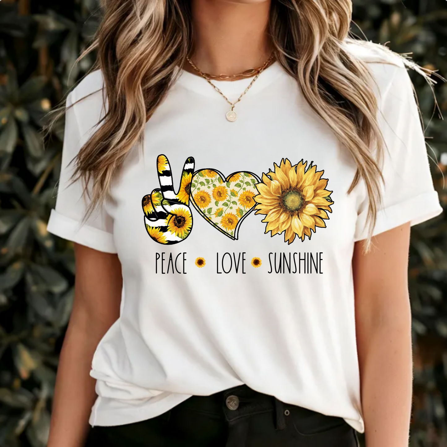 peace, love, sunshine png digital download