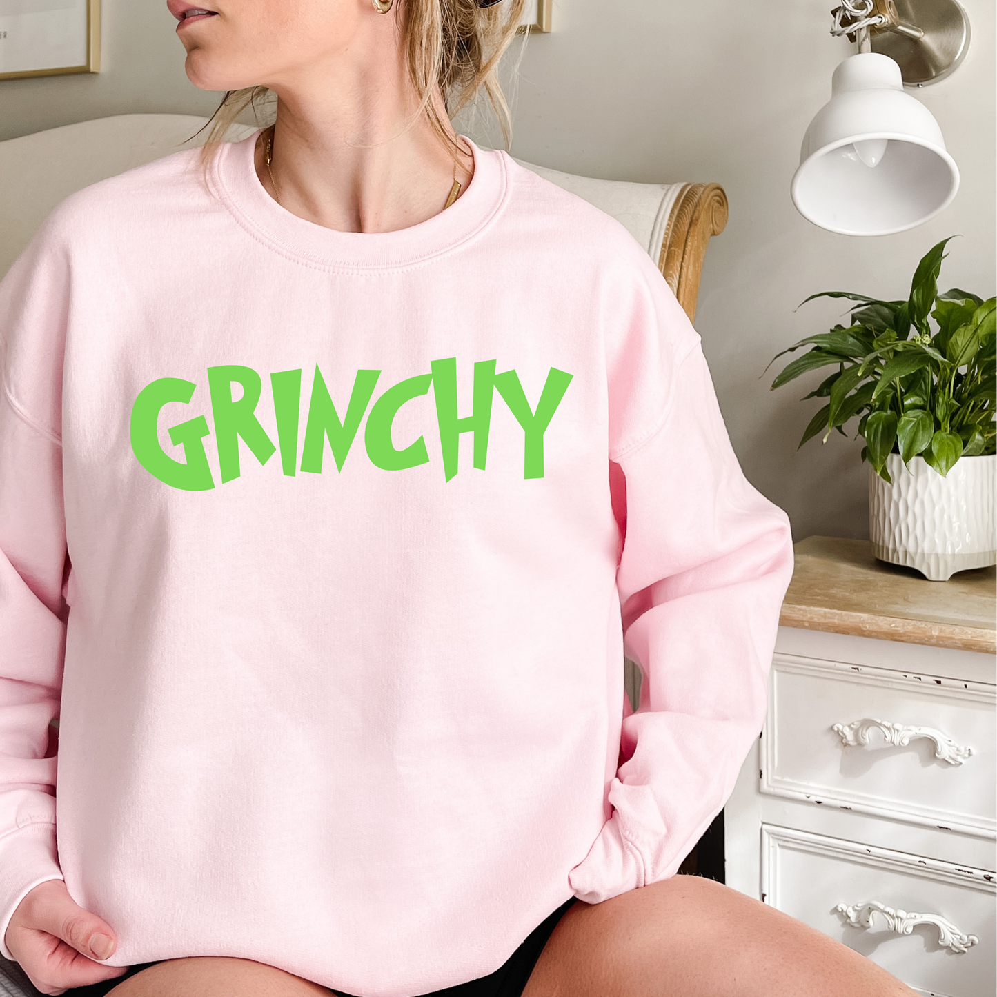 Grinchy Crewneck Sweatshirt