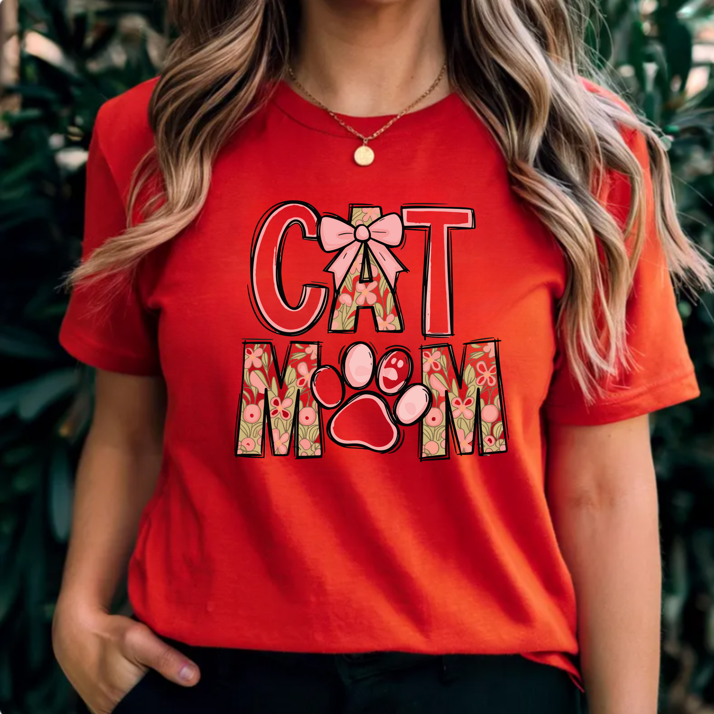 Cat Mom Tee - Unisex Jersey Short Sleeve Shirt