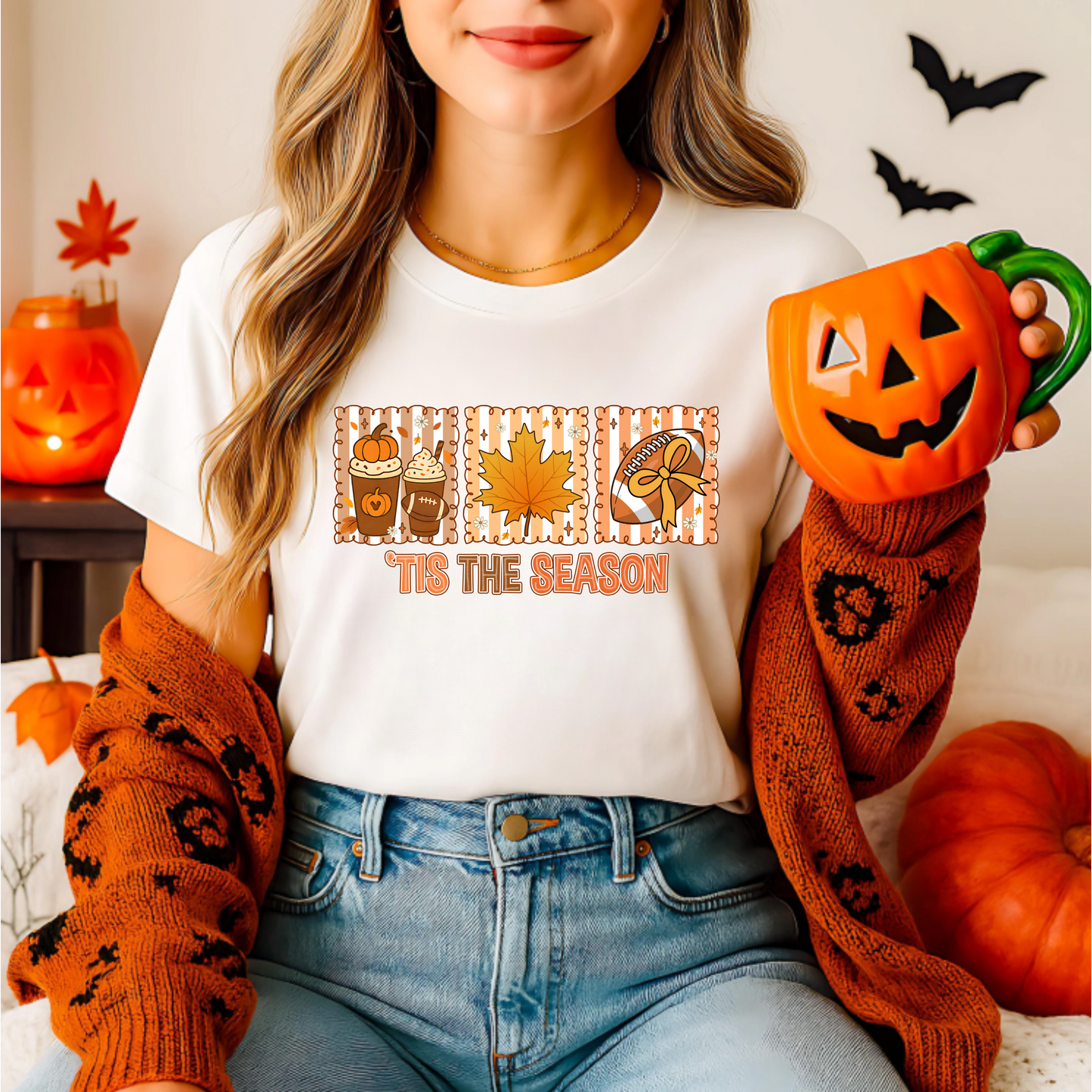 Fall Season Unisex T-Shirt - 'Tis the Season' Design