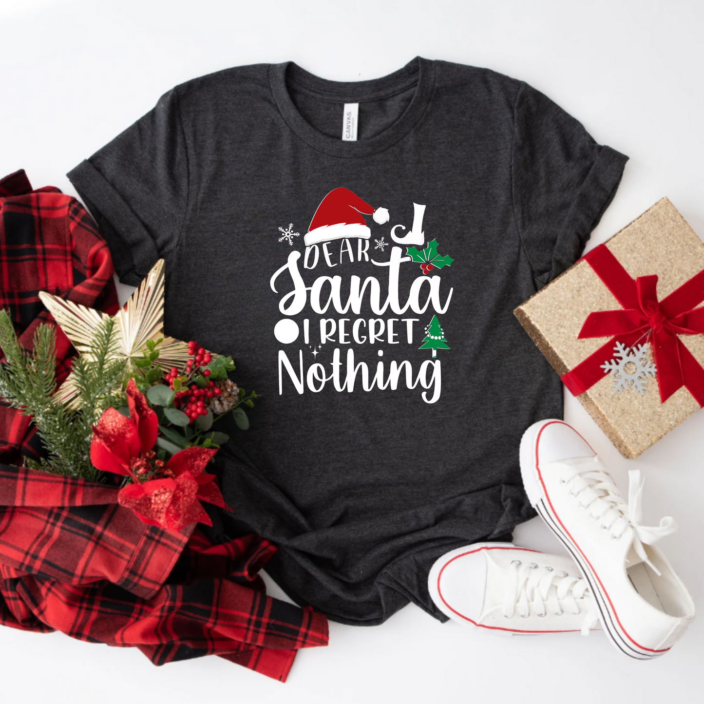 Christmas Dear Santa I Regret Nothing T-Shirt