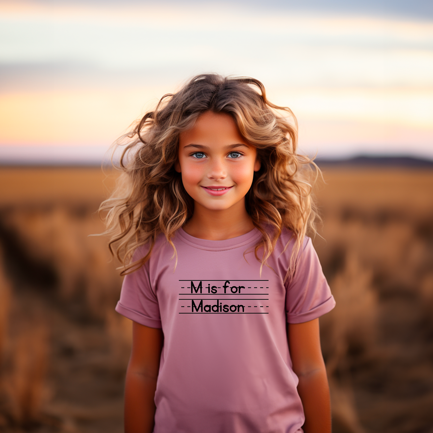 Customized Child's Name Shirt