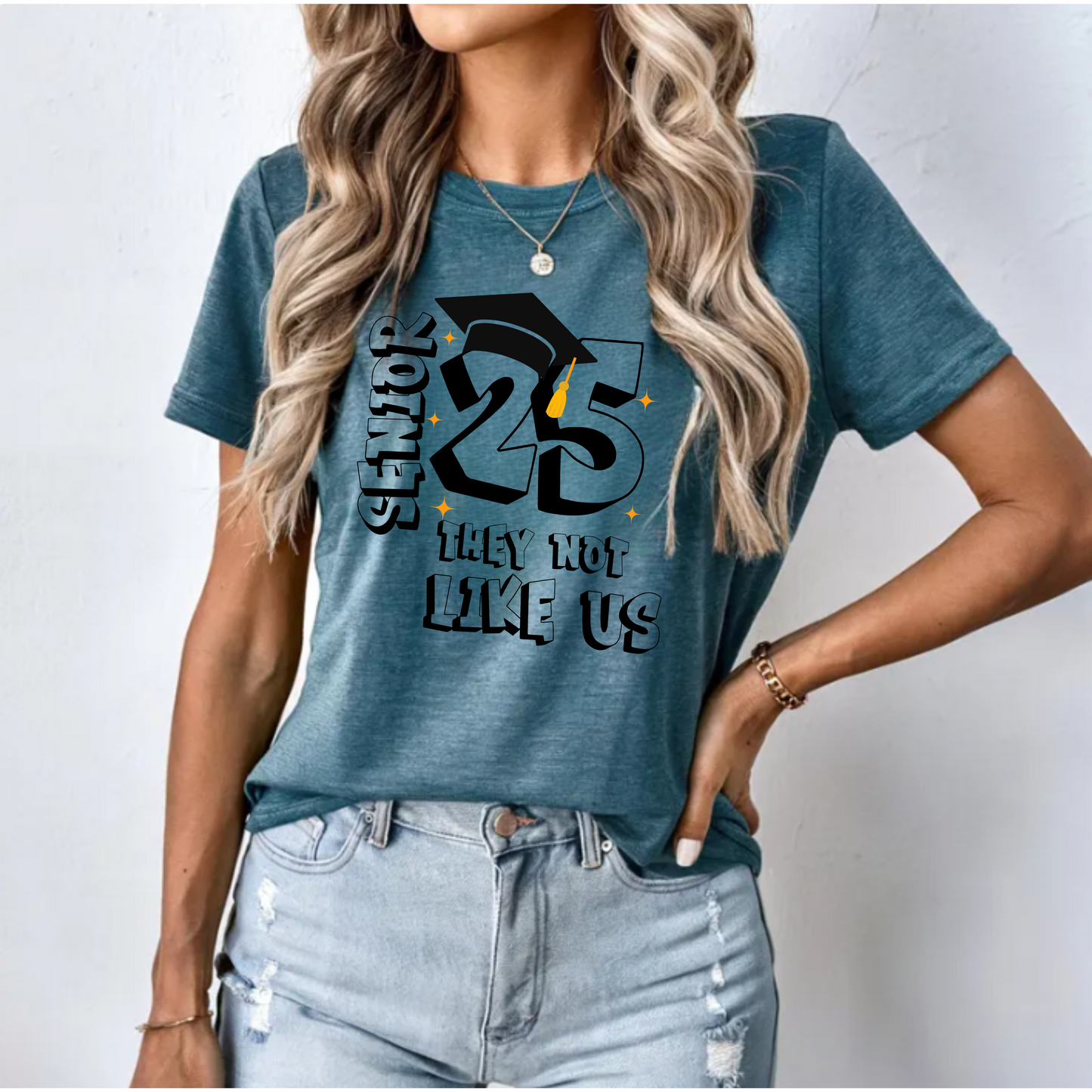 Senior '25, they not like us t-shirt