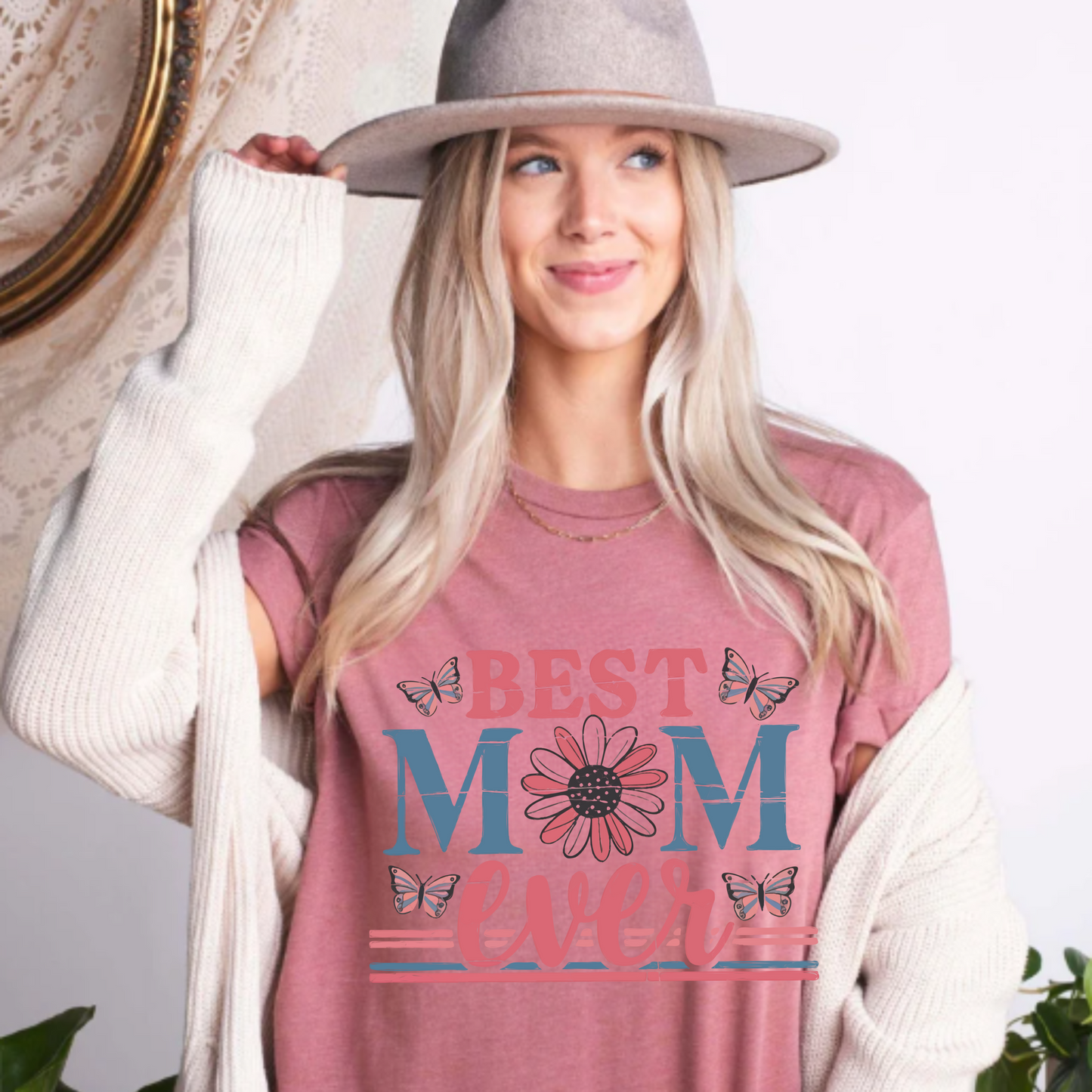 Mom Unisex Tee - 'Best mom ever'