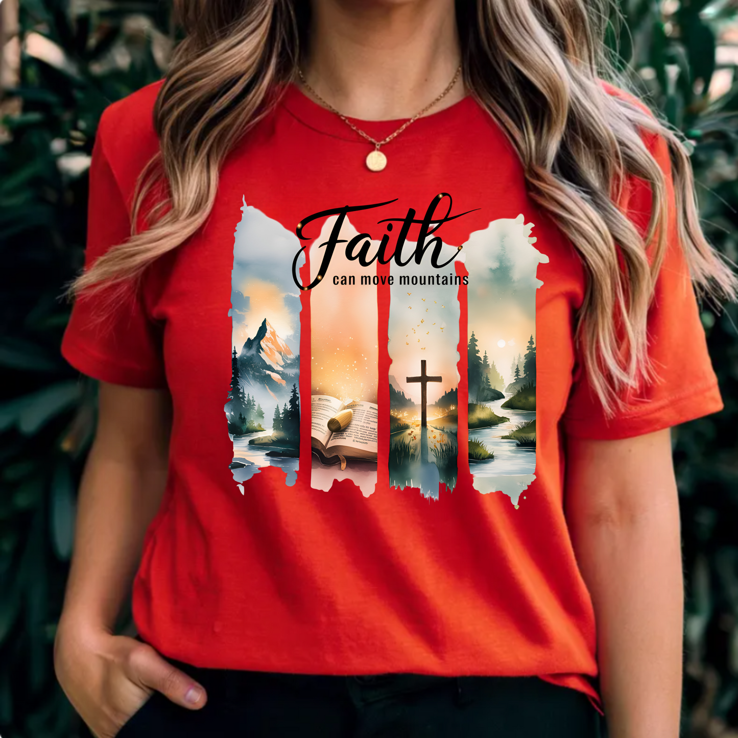 Faith Can Move Mountains Tee