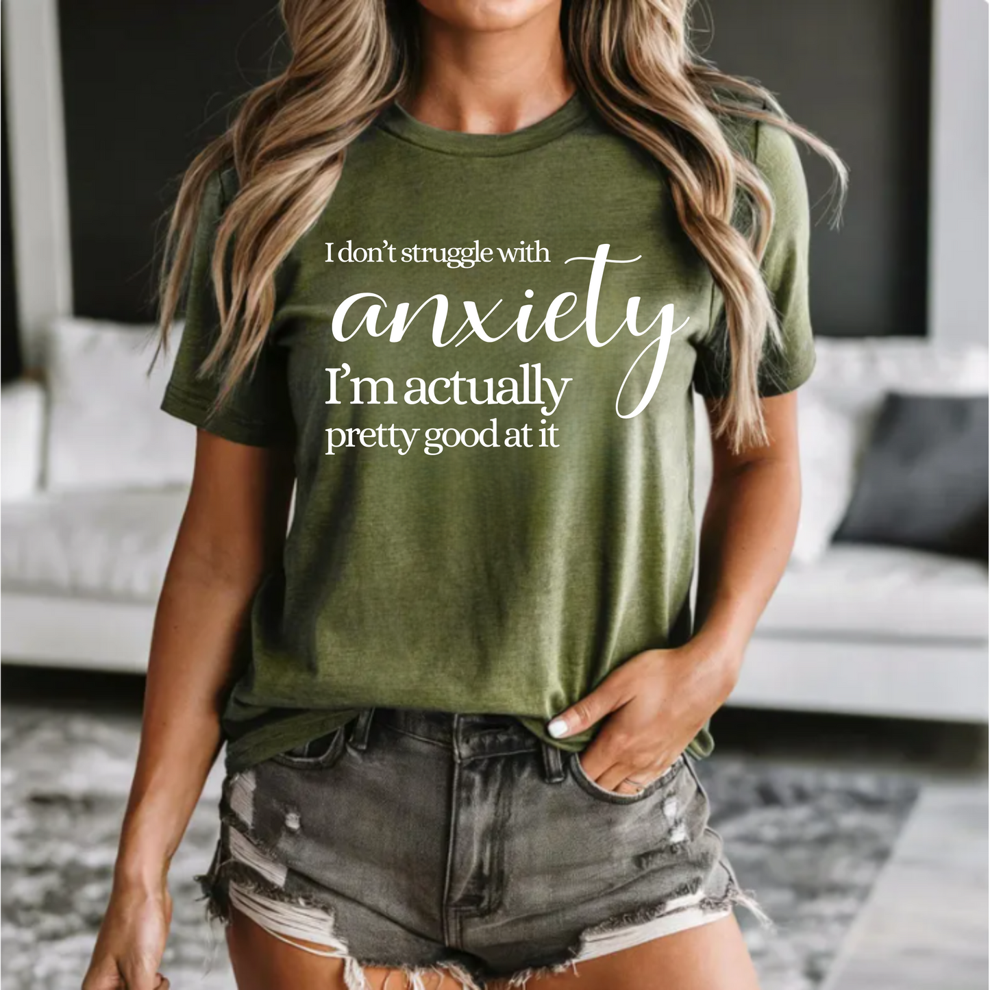 I don't struggle with anxiety, I'm actually pretty good at it png