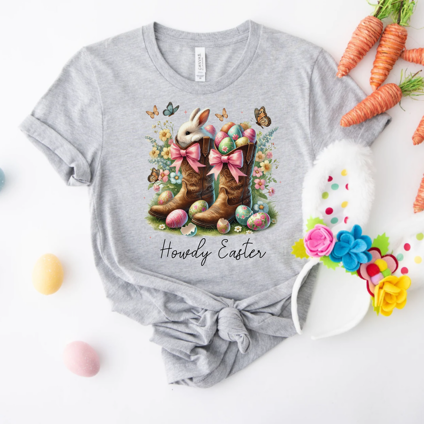 Cowboy Boot Easter T-Shirt