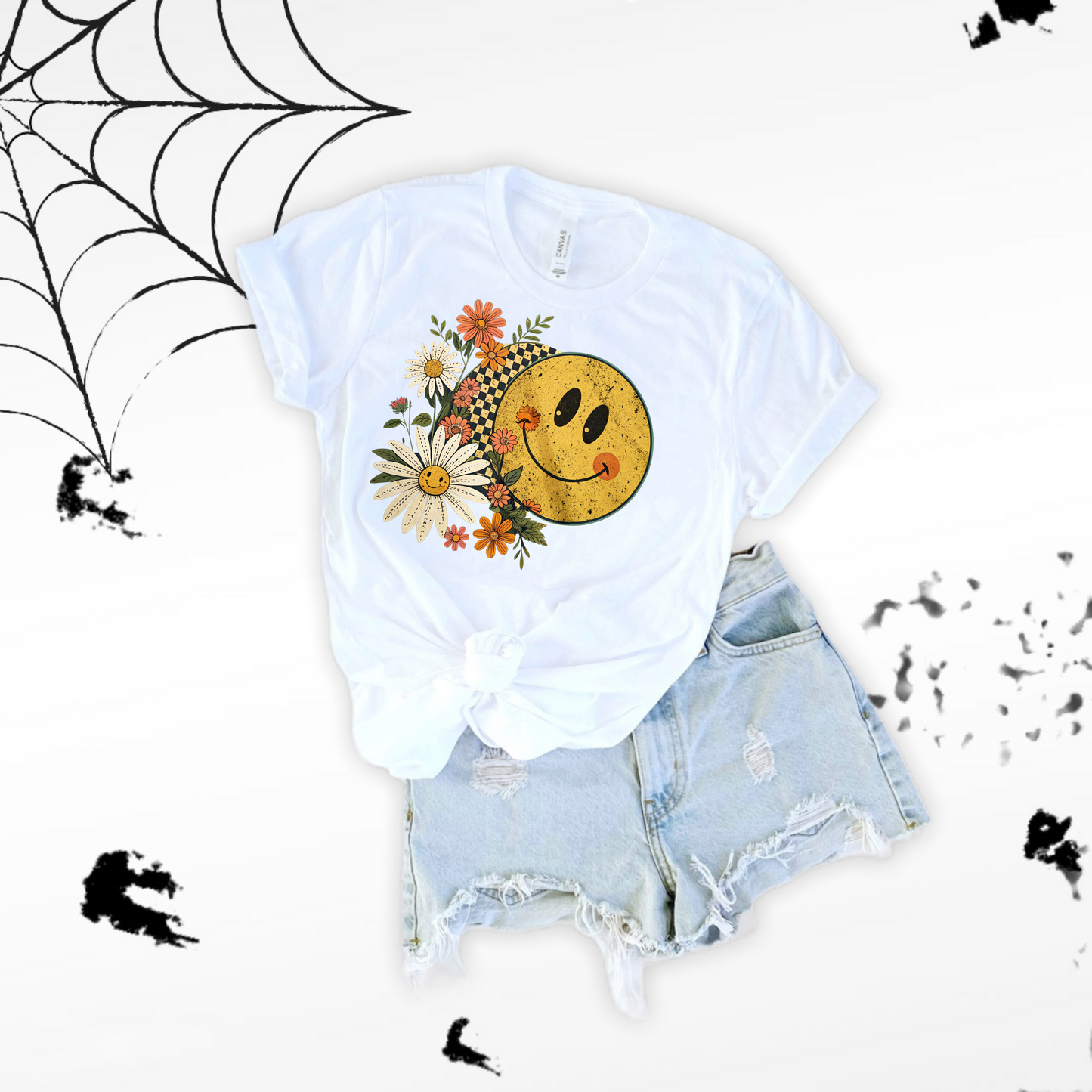 Retro Floral T-Shirt