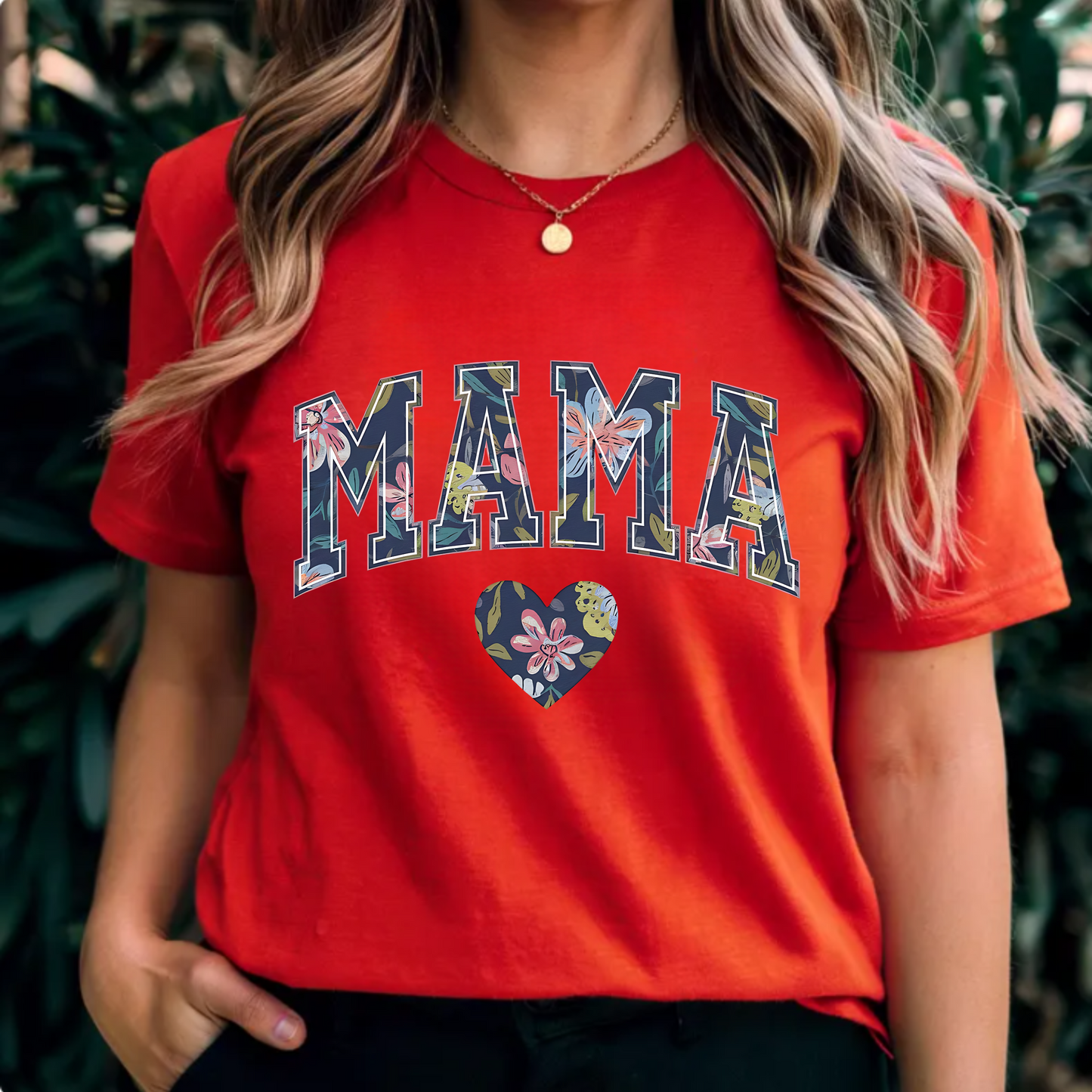 Floral 'mama' Tee Shirt