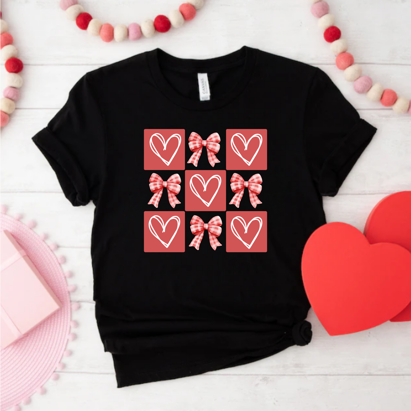 Hearts and bows png