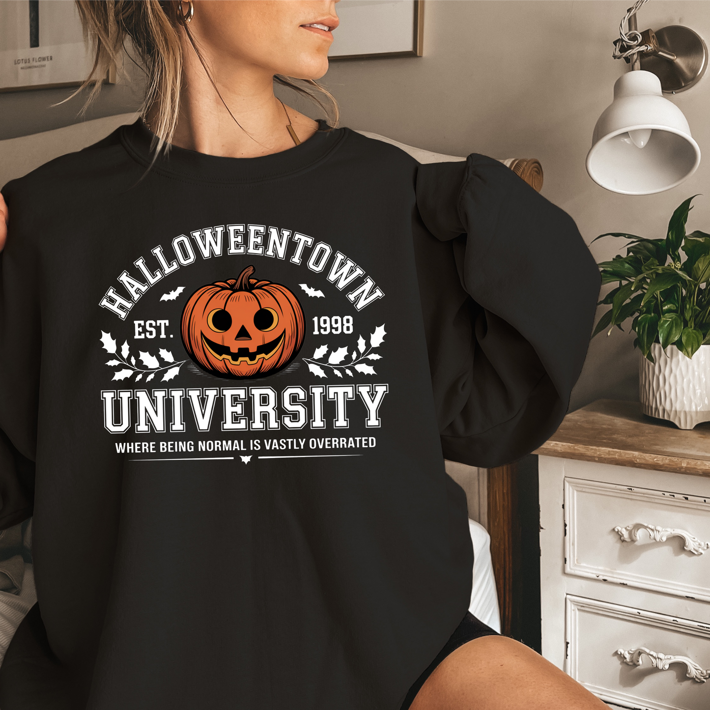 Halloween Sweatshirt - Halloweentown University