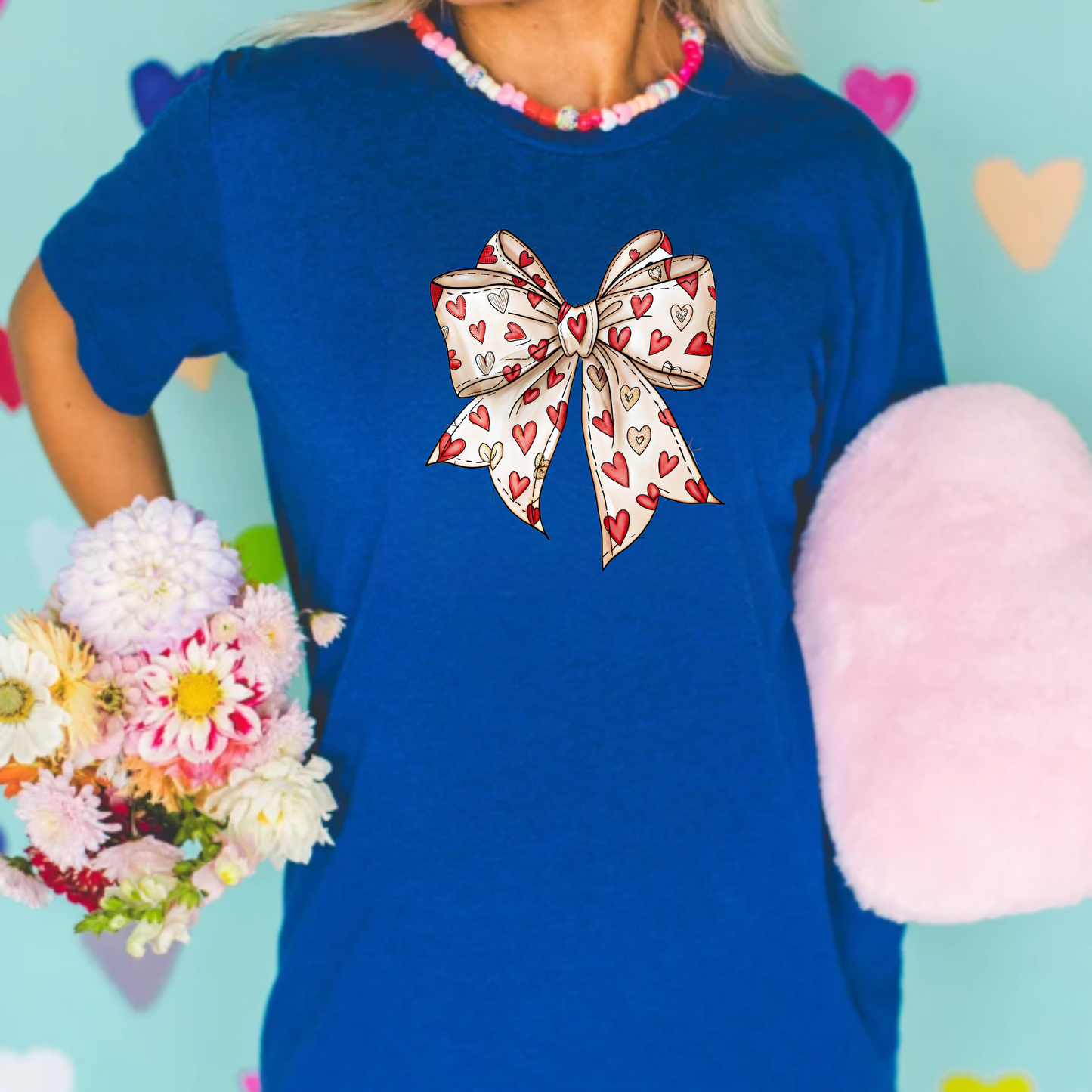 Heart Coquette Bow T-Shirt