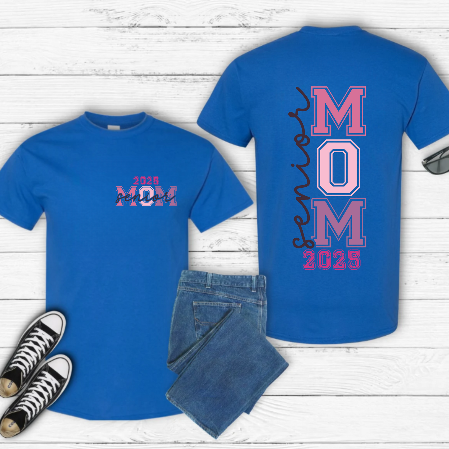 2025 Senior Mom Unisex Tee - Celebrate Achievement in Style