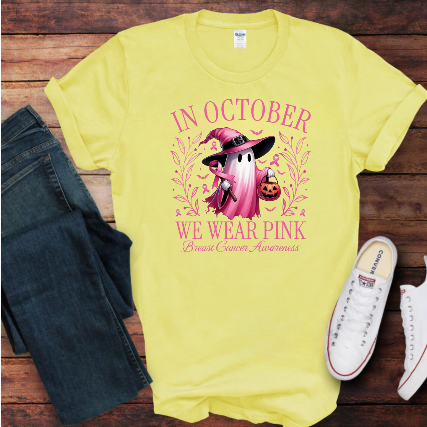 Pink Breast Cancer Awareness T-Shirt