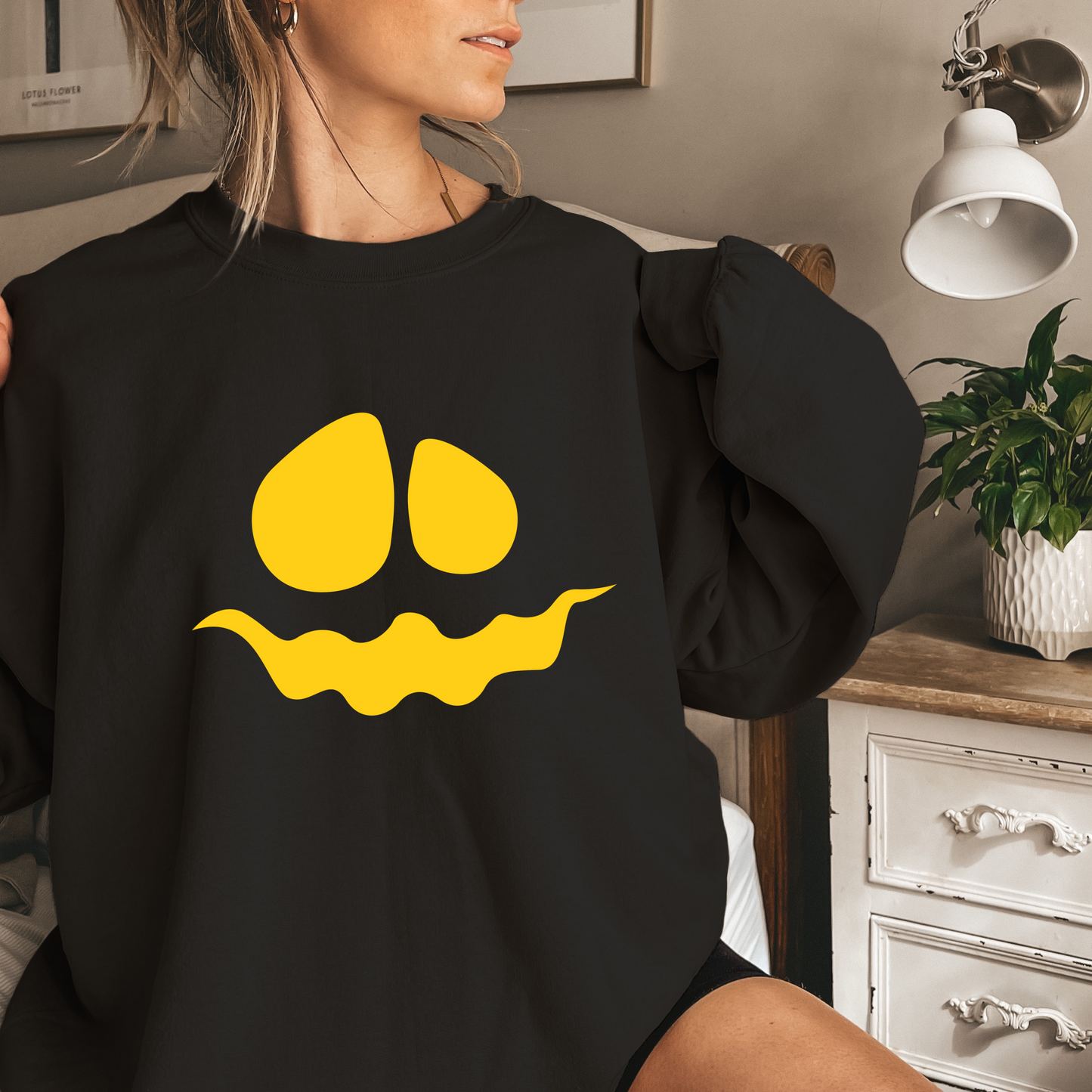 Pumpkin Face Sweatshirt