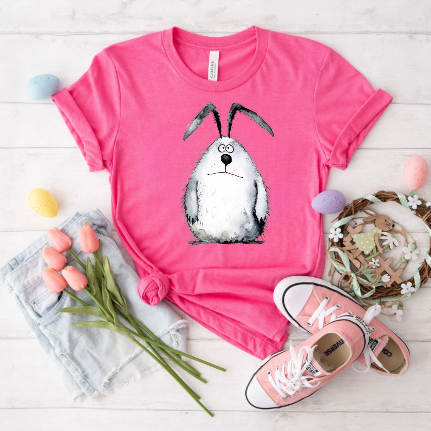 Chubby Bunny Easter Tee