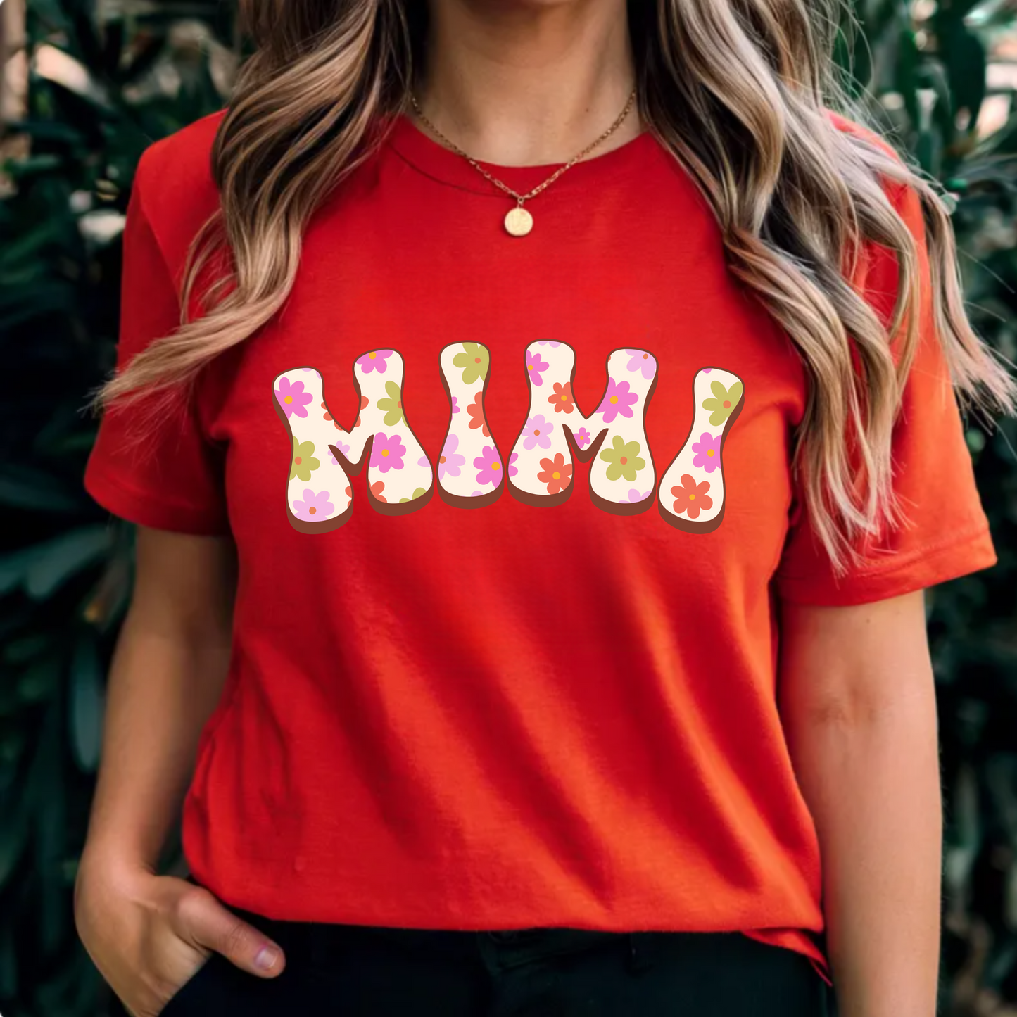 Floral Tee - Retro Mimi Design
