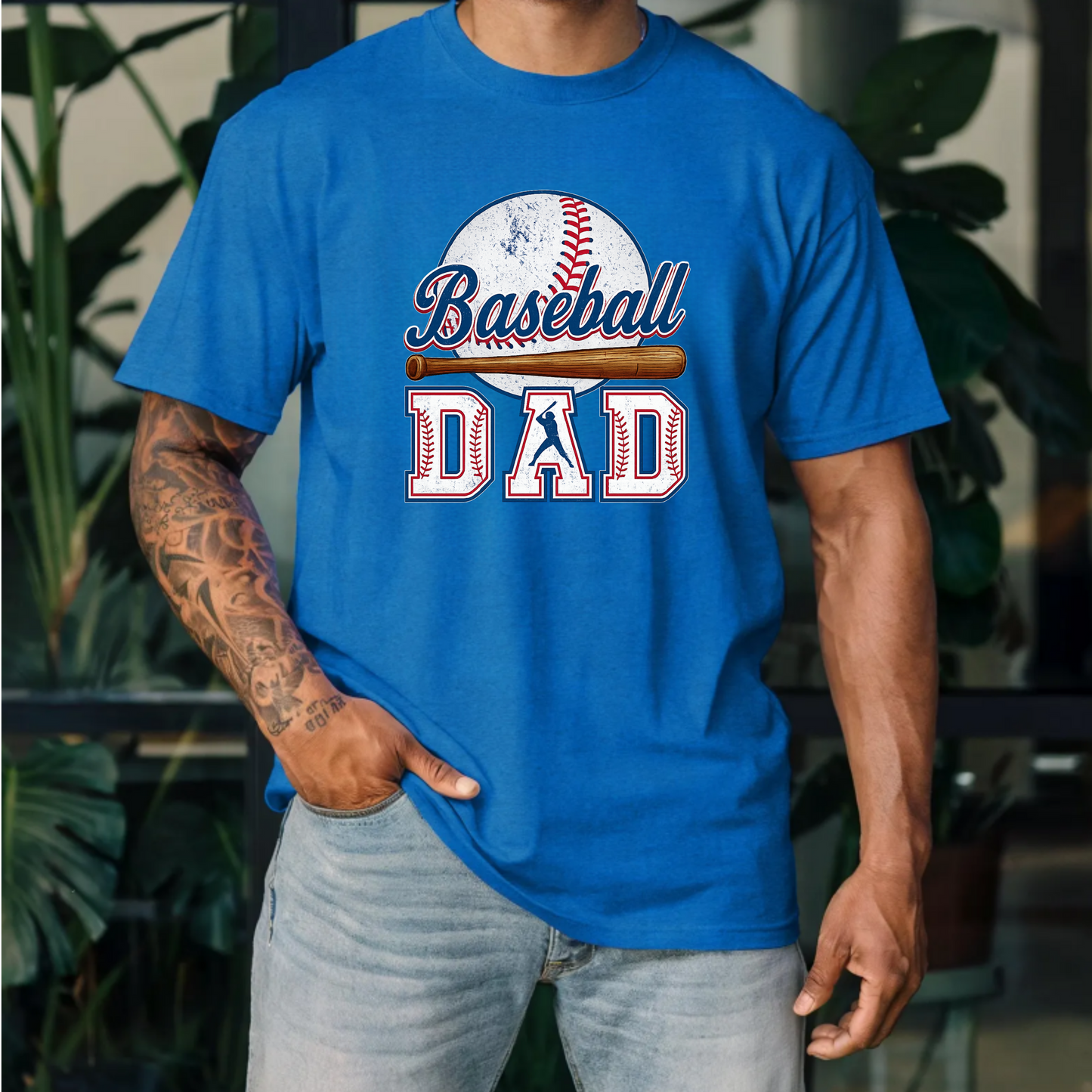 Baseball Dad Unisex Tee
