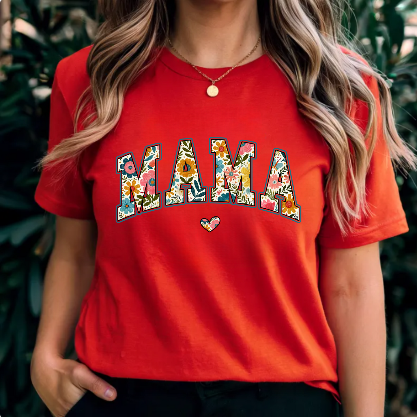 Floral 'Mama' Unisex Tee