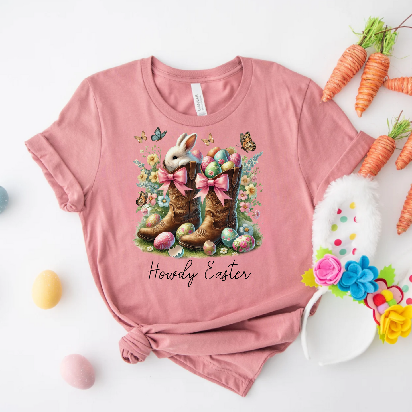 Cowboy Boot Easter T-Shirt