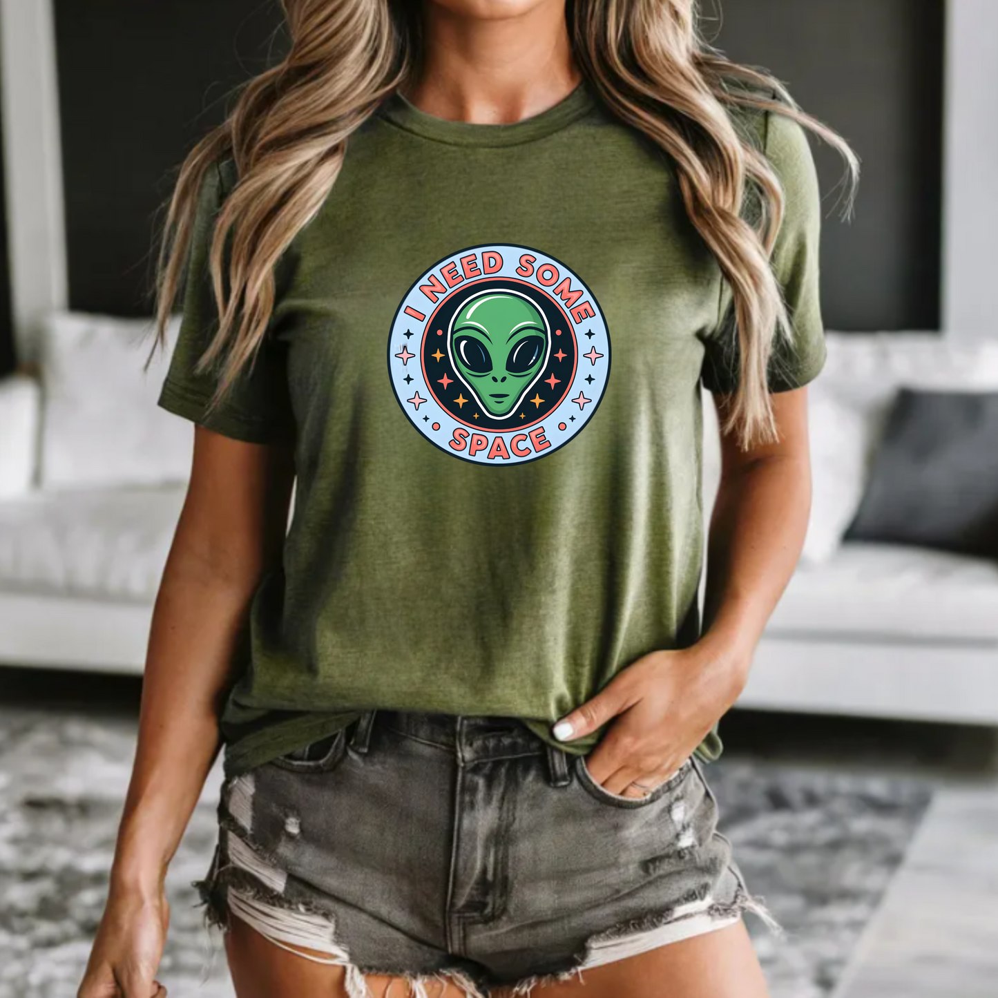 Alien-I Need Some Space Unisex Tee