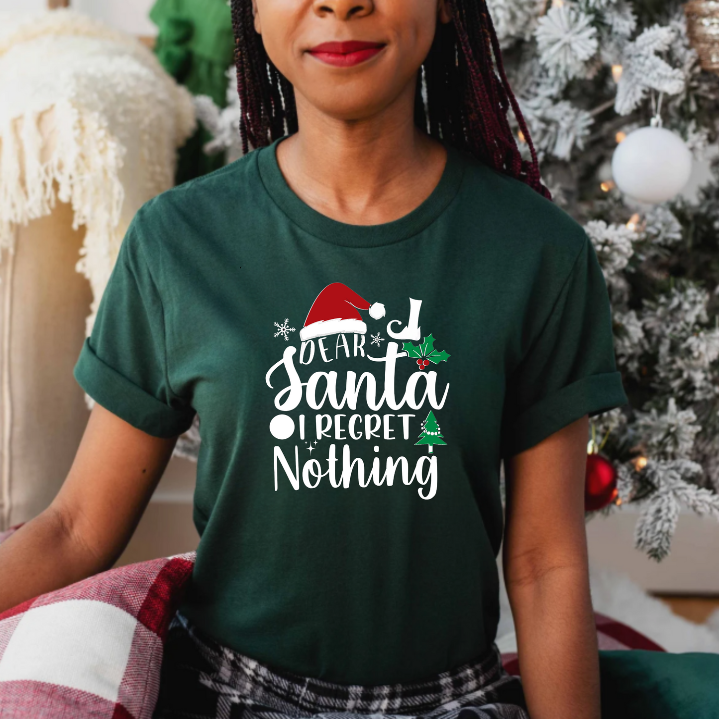 Christmas Dear Santa I Regret Nothing T-Shirt