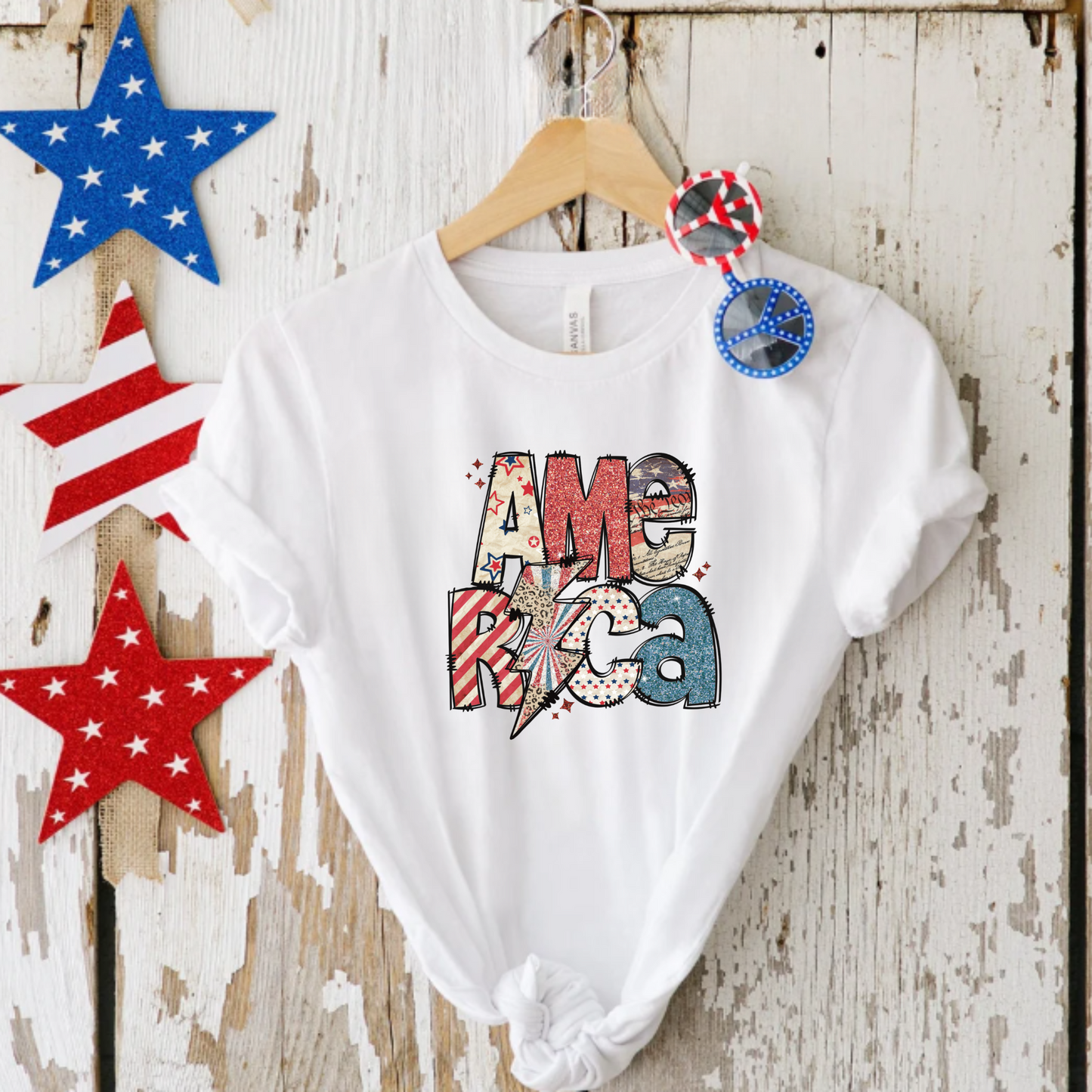 Lightening Bolt America Unisex Tee