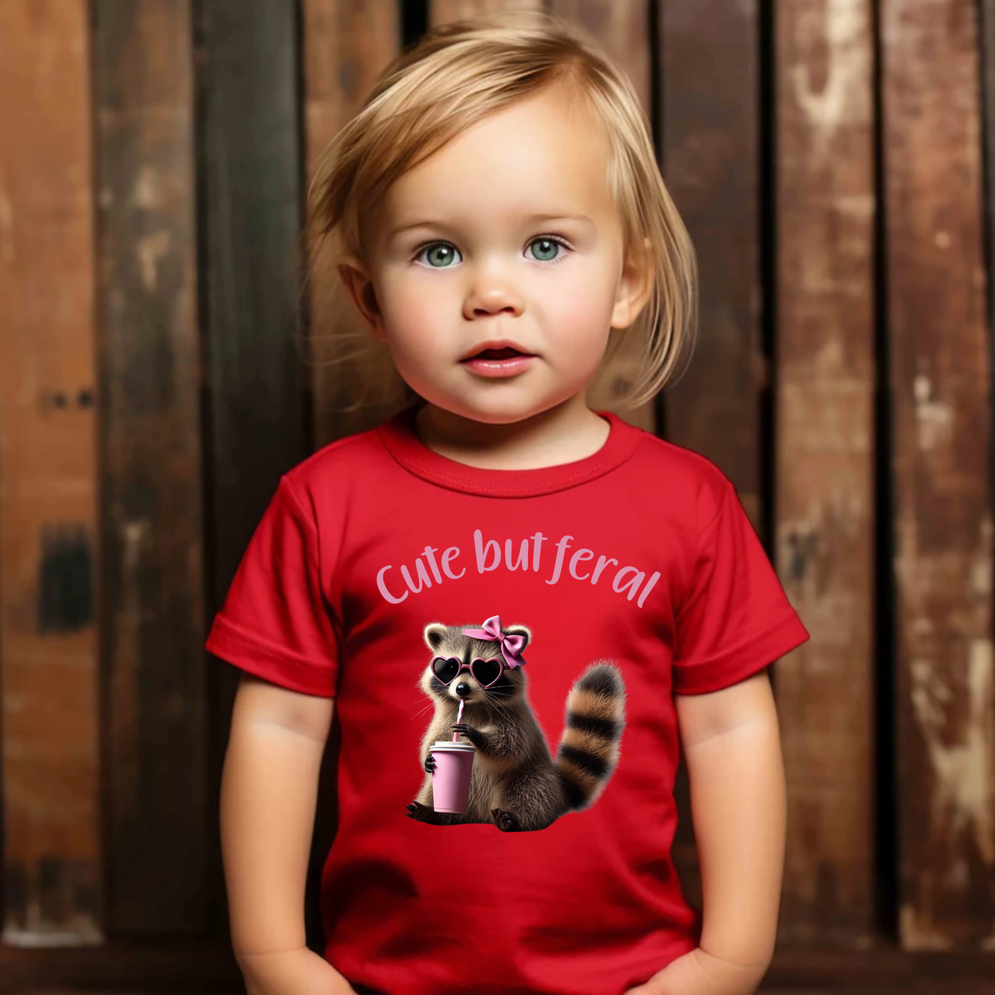 Cute but Feral Toddler Shirt