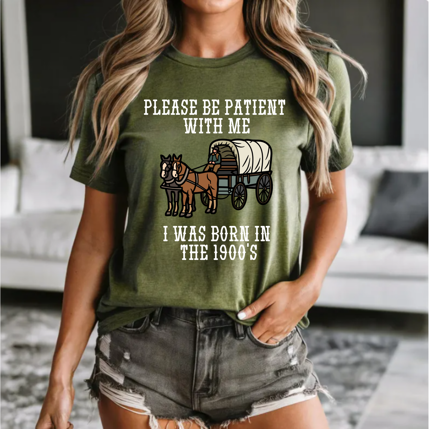 T-Shirt - Born in the 1900s Vintage Vibes Unisex Tee