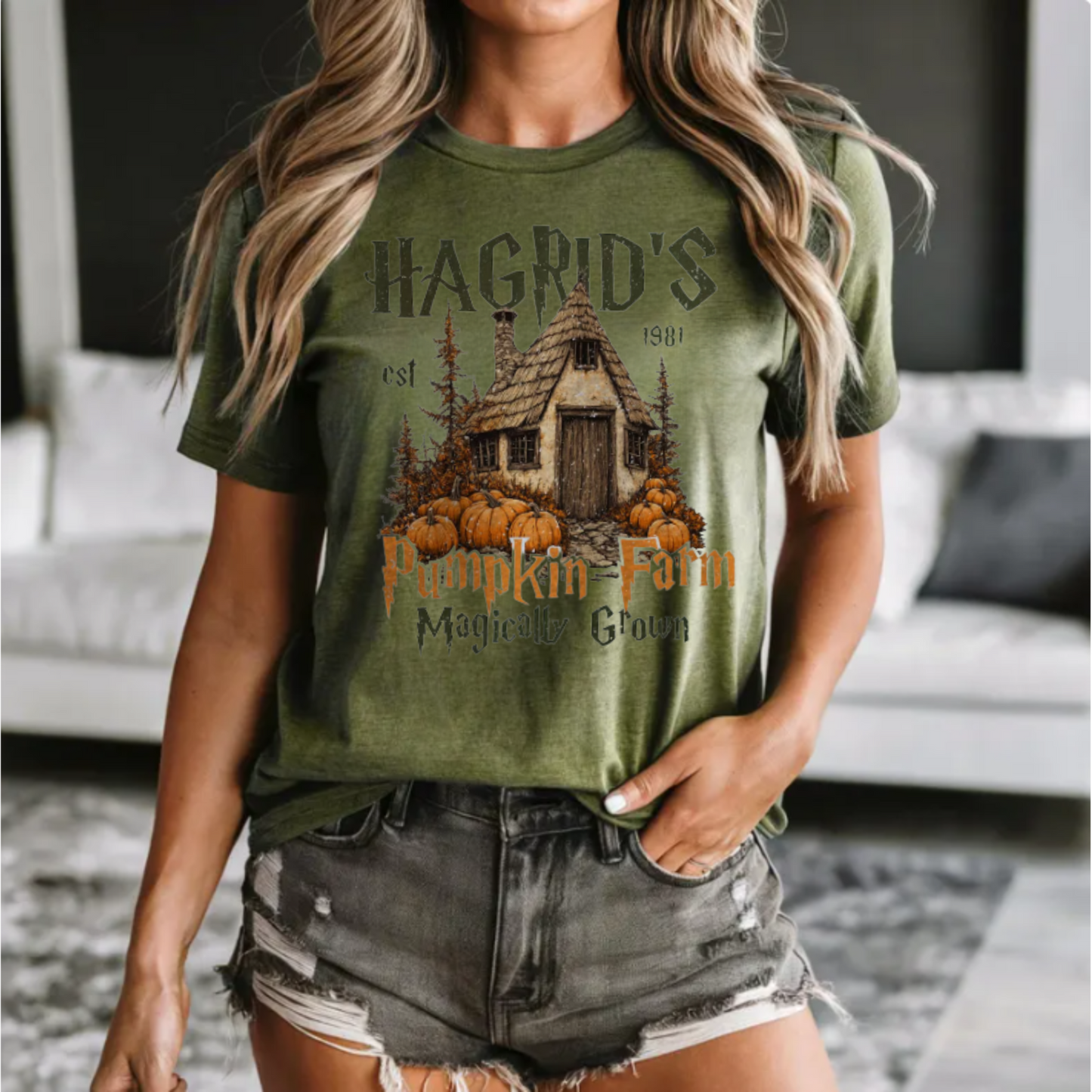 T-Shirt Hagrid's Pumpkin Farm Softstyle Tee