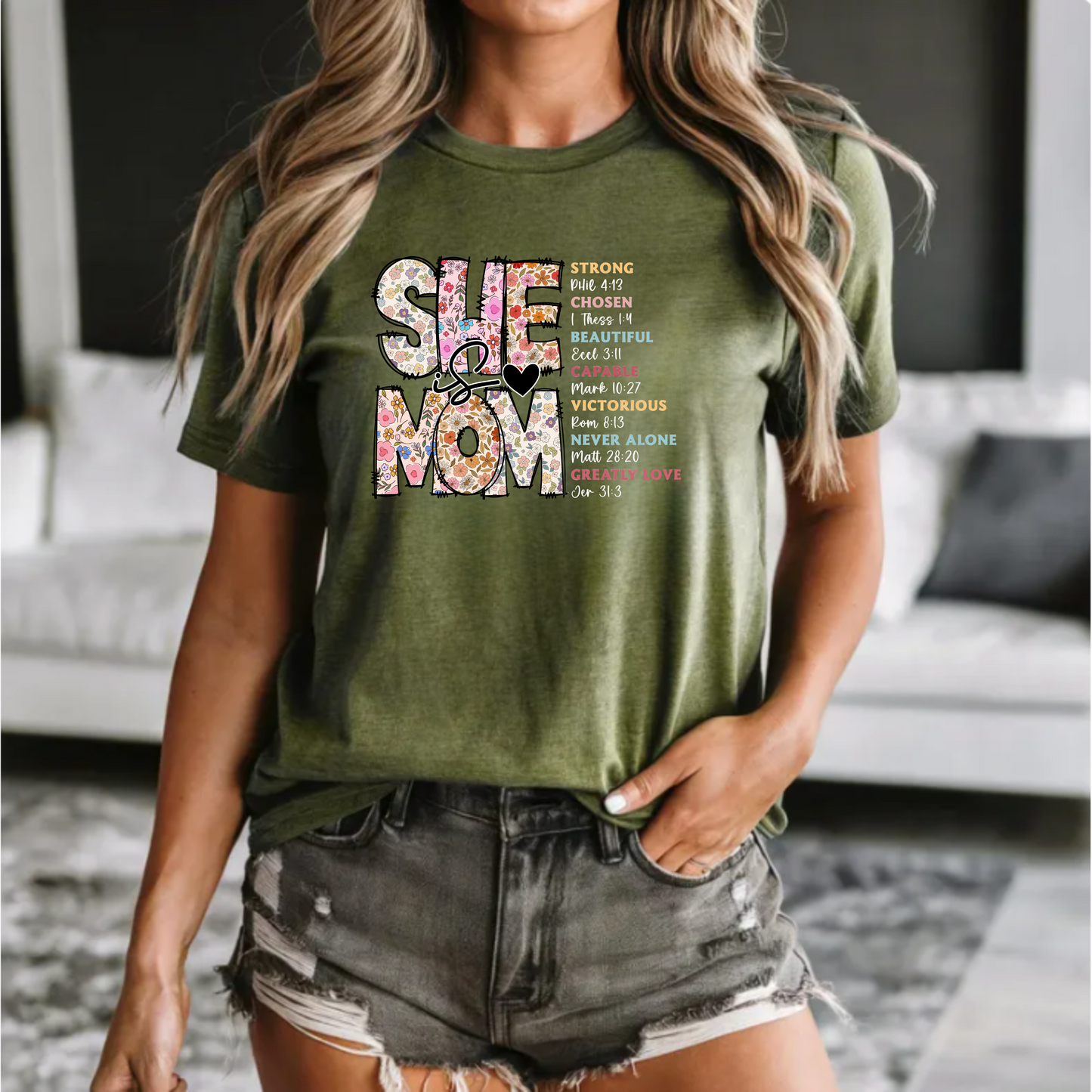 Christian "She is Mom" Unisex Tee