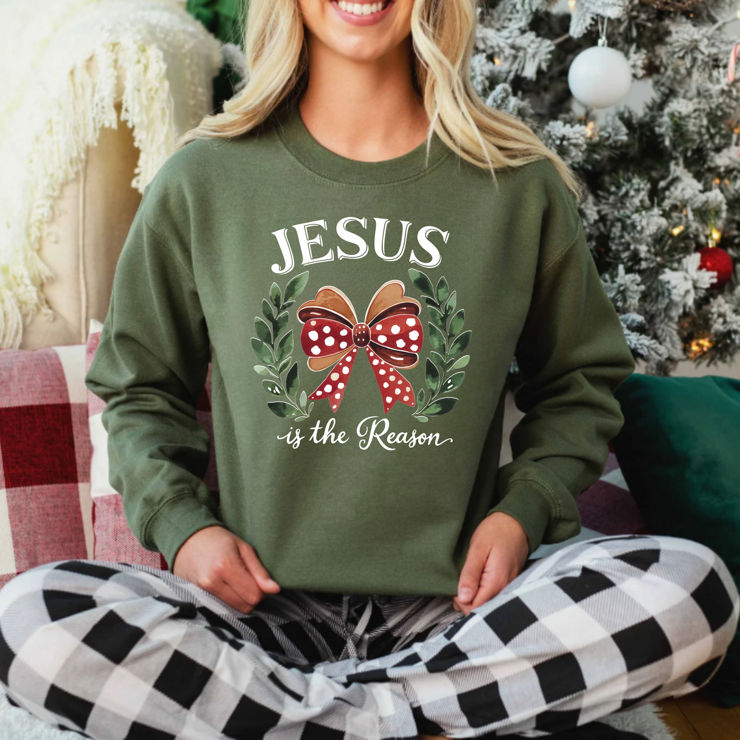Religious Sweatshirt - Jesus is the Reason